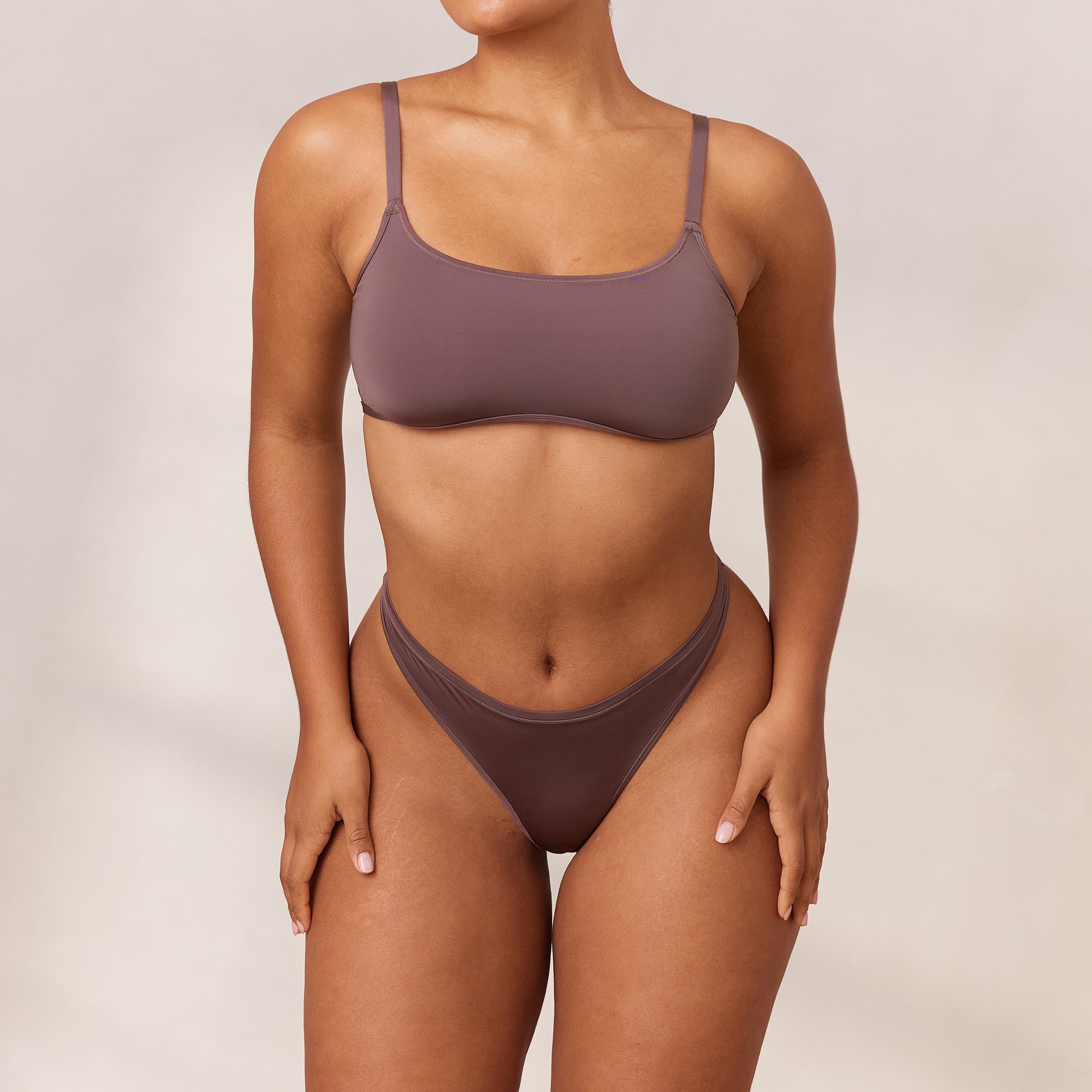 Barely There Bralette - Damson