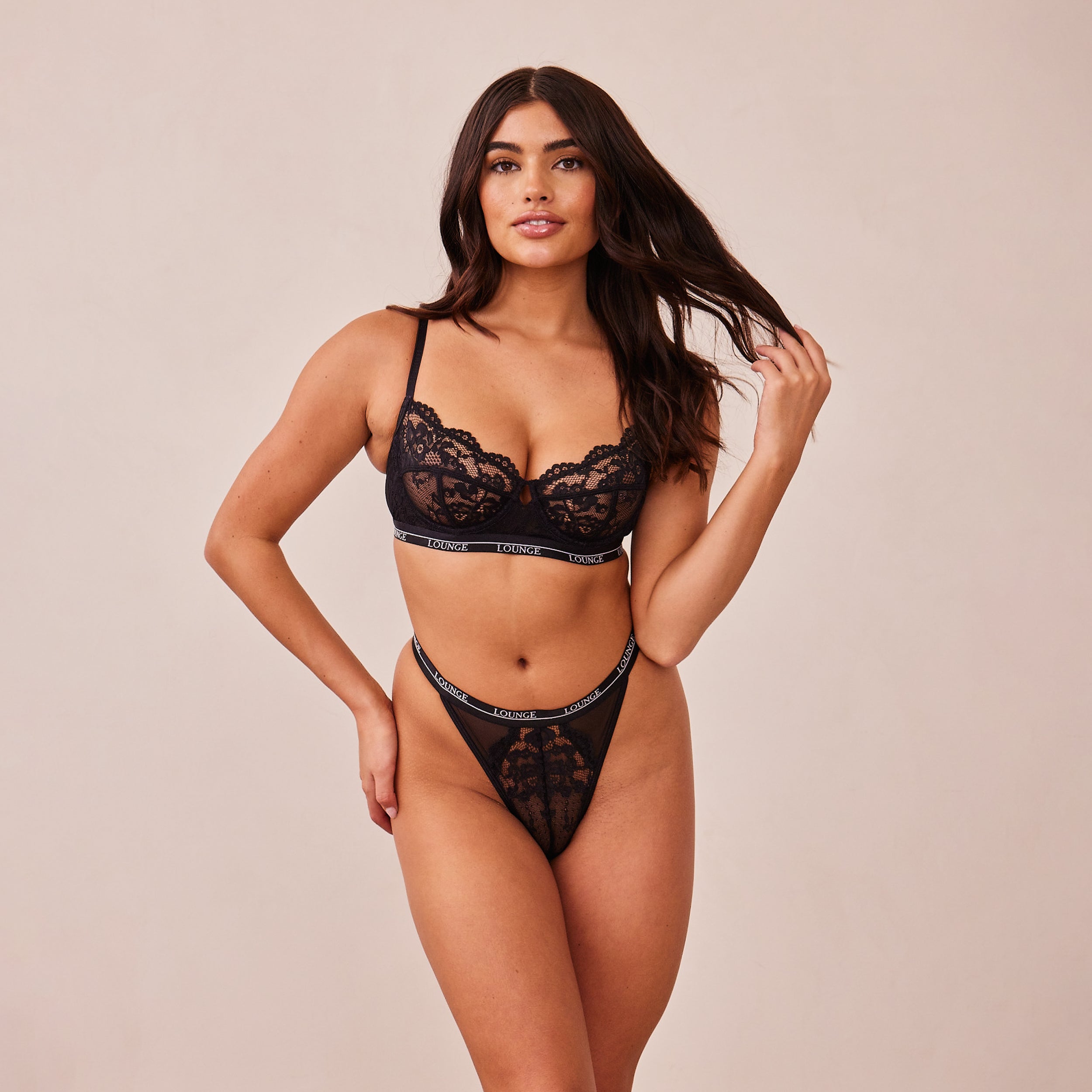 Purchase IFG Blossom Bra, Black, 002 Online at Special Price in