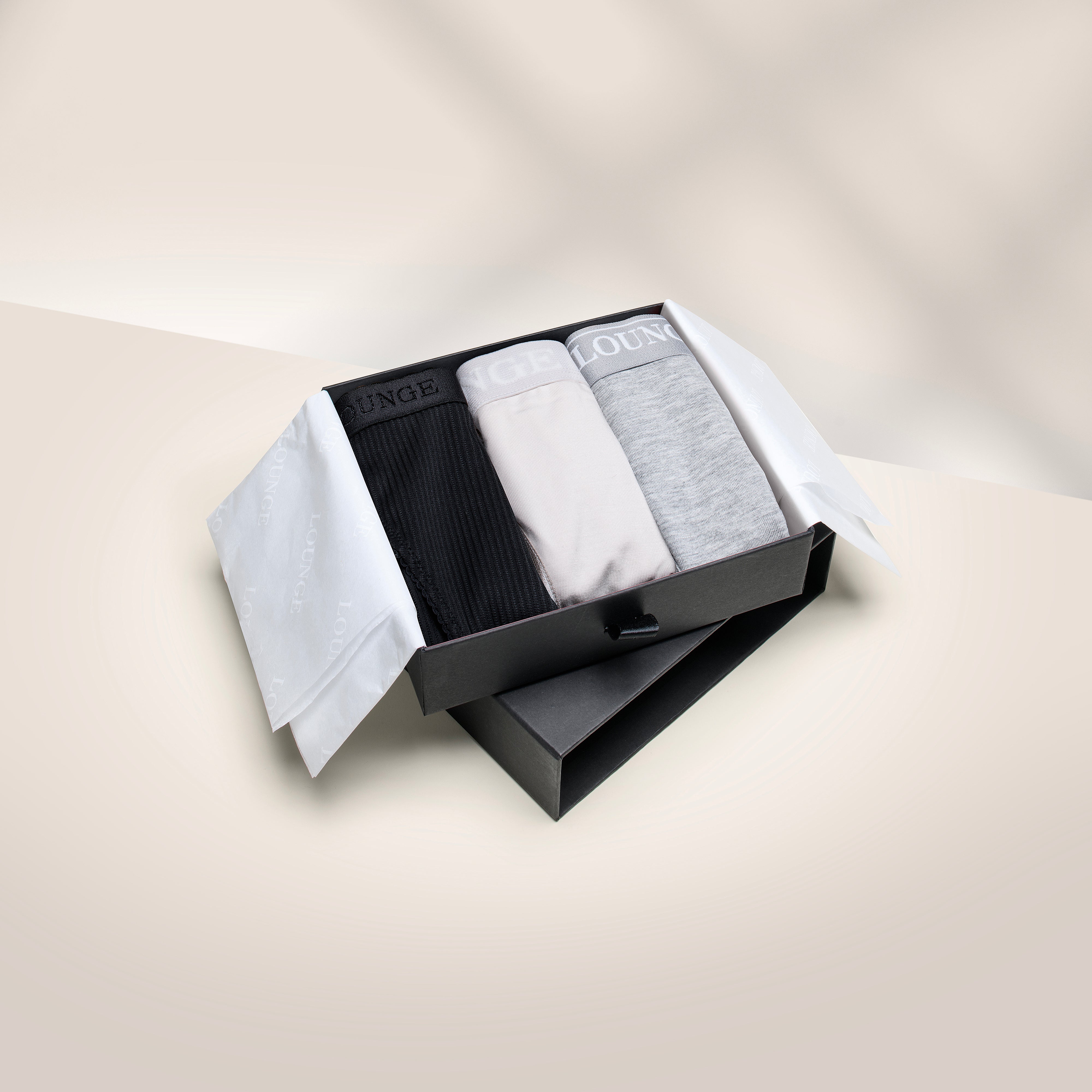 Gift Wrap – Lounge Underwear, Black Gift Wrap 