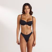 Comfort Balconette Bra - Black