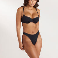 Comfort Extreme Push-Up Balconette Bra - Black