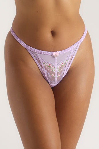 Bliss Thong - Lilac