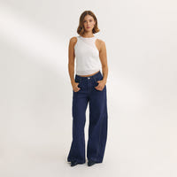 Layered Tank Top - White