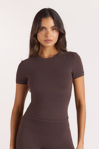 ContourSoft Short Sleeve T-Shirt - Dark Chocolate