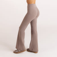 ContourSoft Flared Leggings - Mushroom