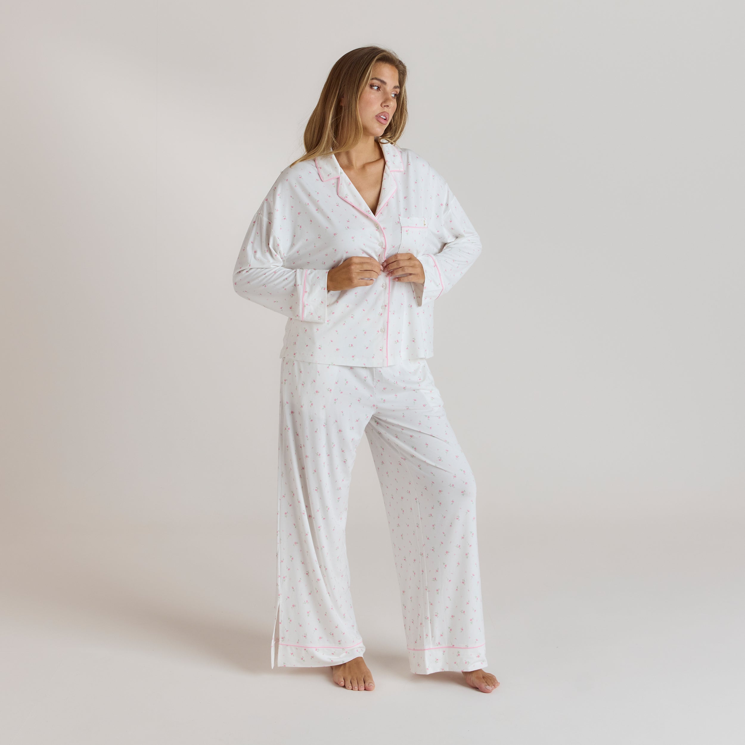 Modal Pajama Pants | Modal Pajama Pants - Floral Print