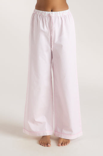 Bloom & Stripe Pajama Pants