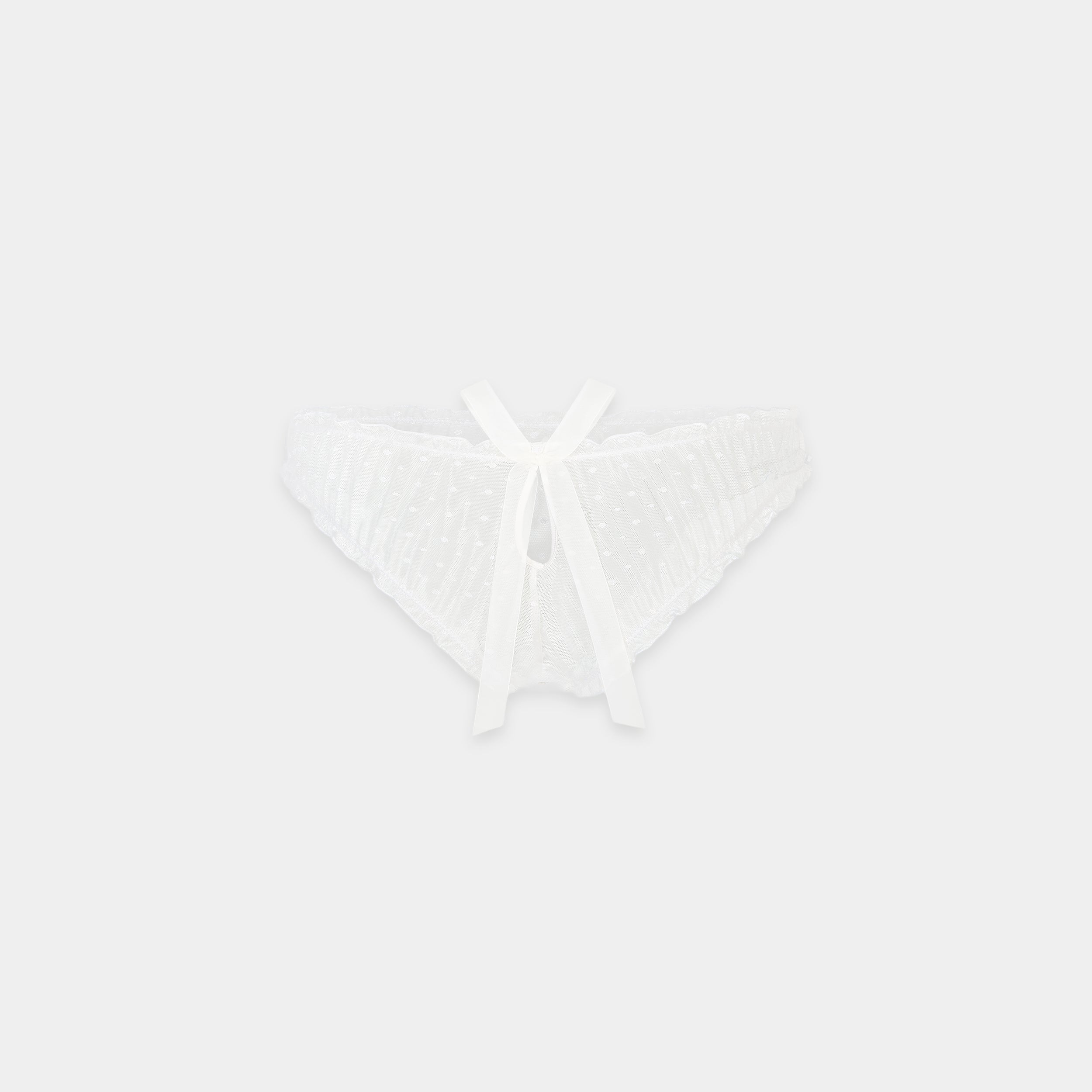 Polka Dot Brazilian Briefs | Polka Dot Brazilian Briefs - White