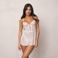 Alina Babydoll - White