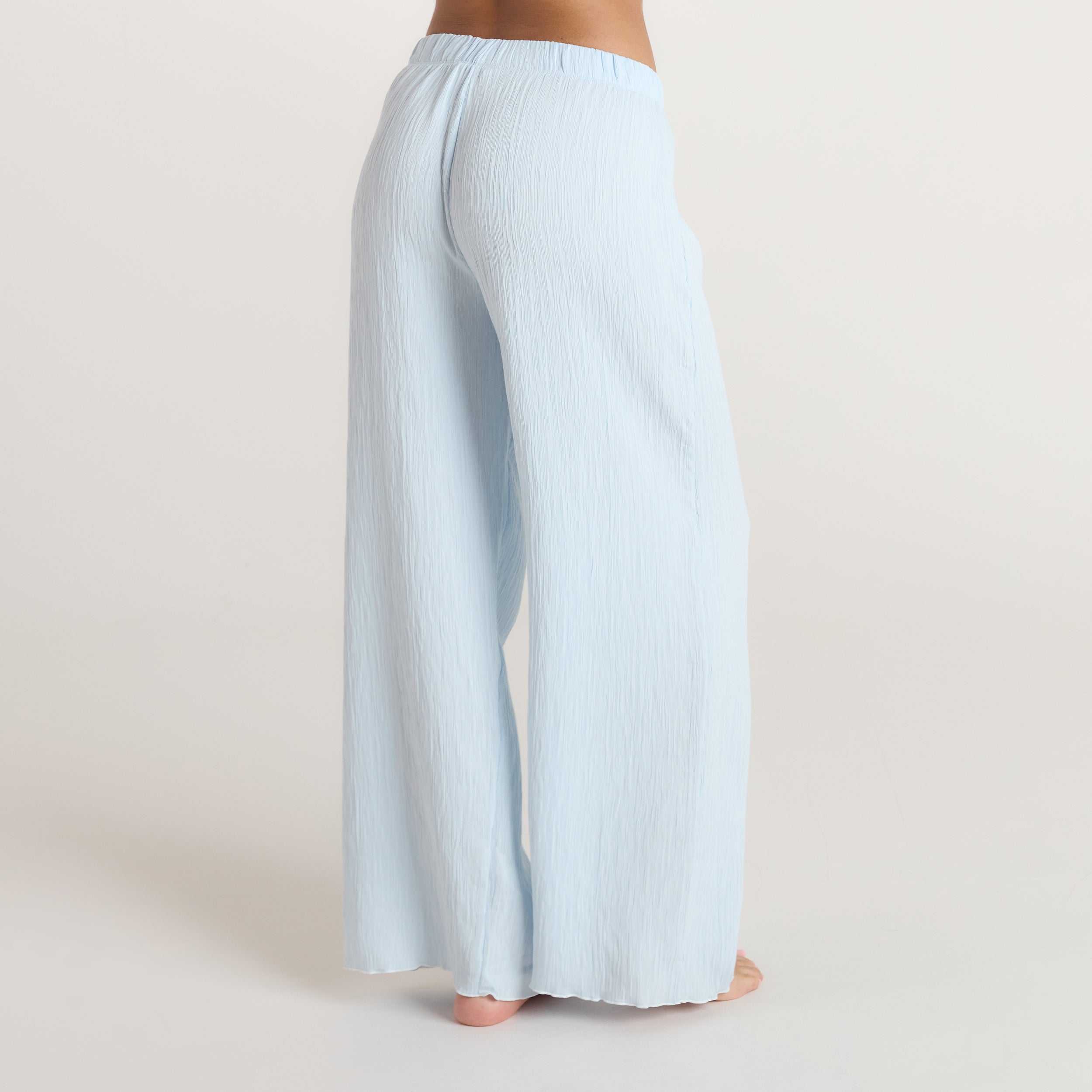 Crinkle Pajama Pants - Blue alternate