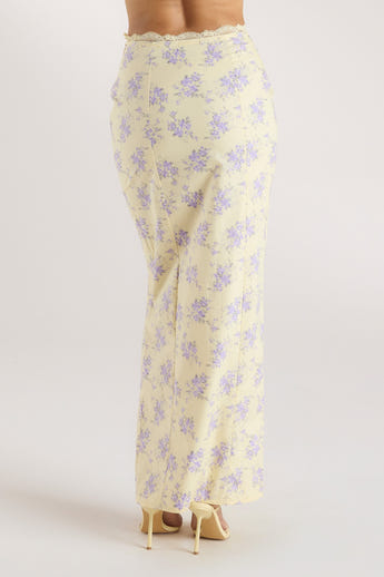 Eledora Maxi Skirt - Yellow alternate