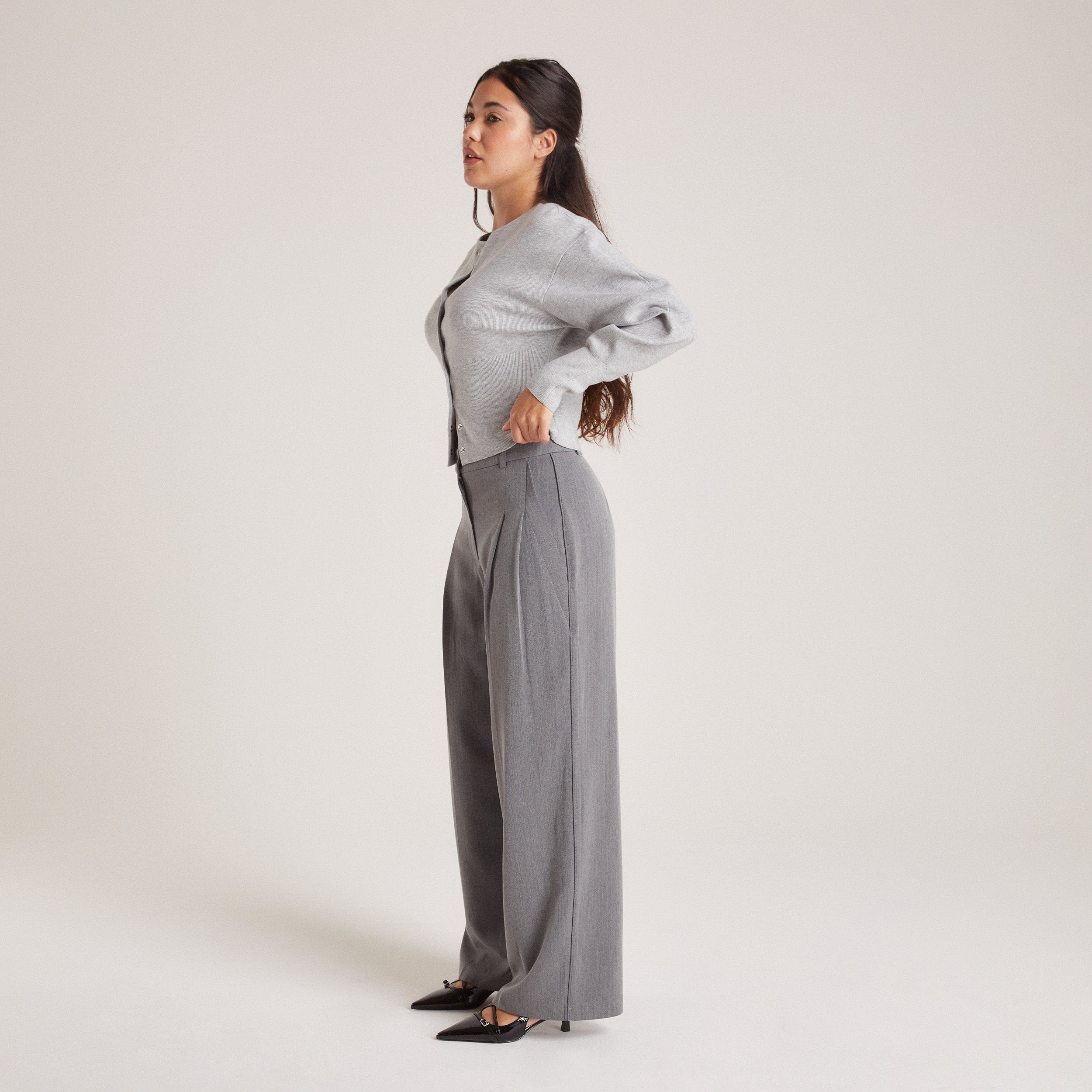Tailored Pants | Tailored Pants - Grey