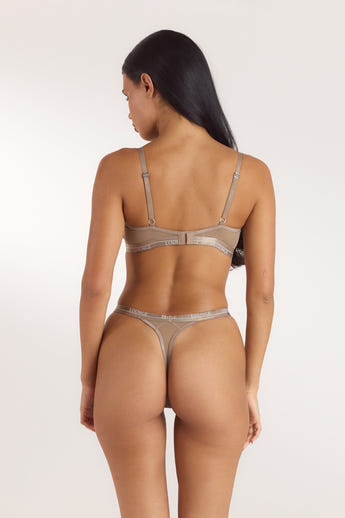 Entice Balcony Bra - Mocha alternate