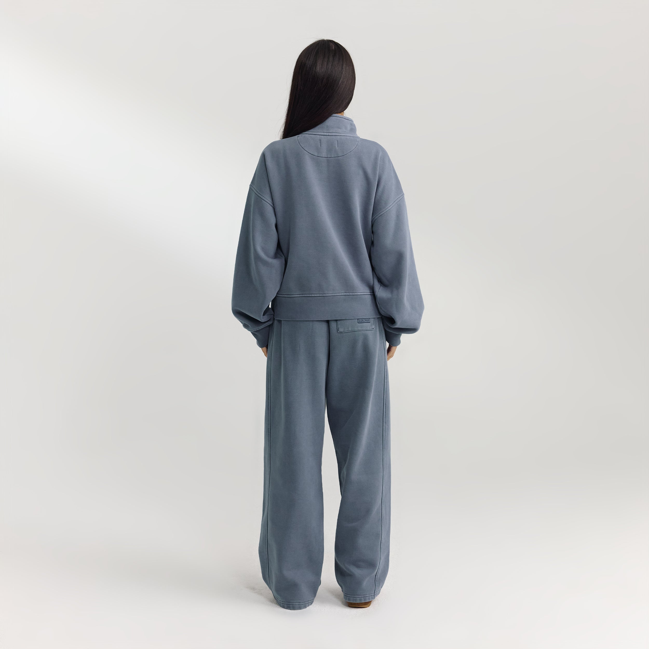 Straight-Leg Sweatpants | Straight-Leg Sweatpants - Washed Blue