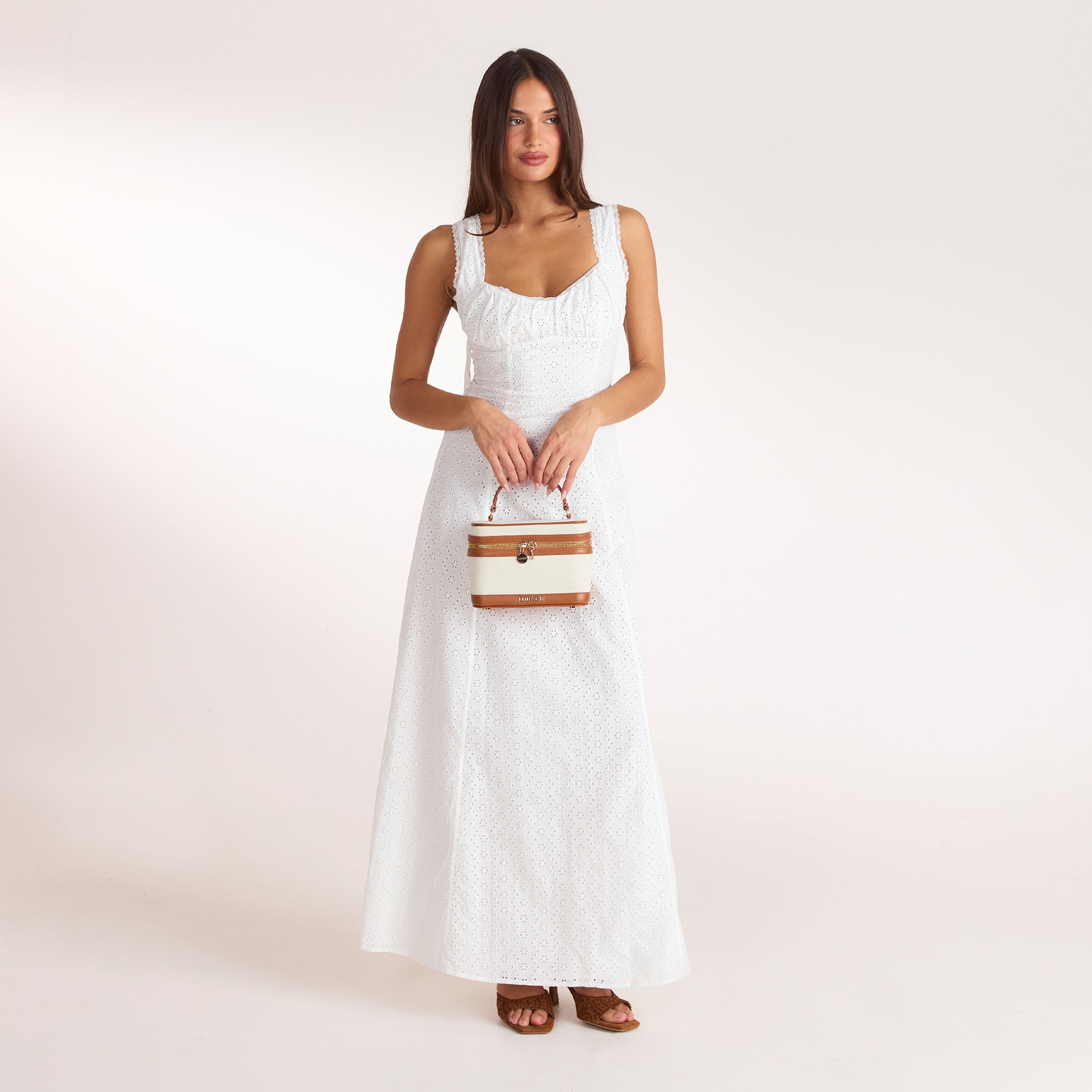 Arlowe Box Bag | Arlowe Box Bag - Beige