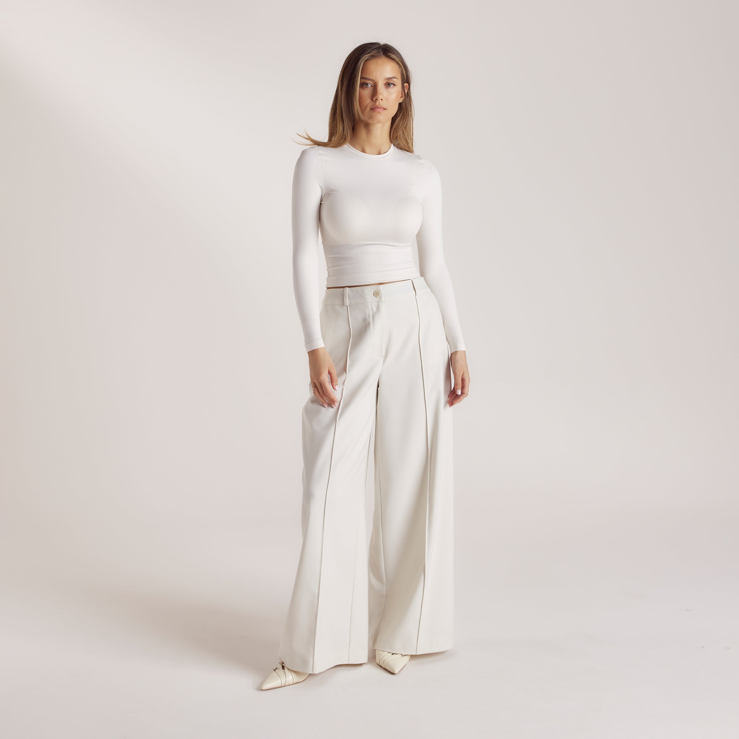 Wide-Leg Tailored Pants | Nicola, XS/Regular