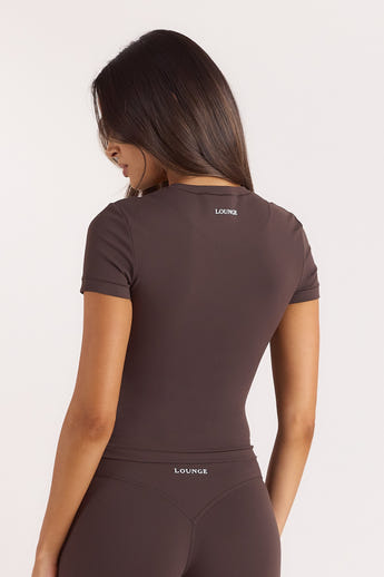 ContourSoft Short Sleeve T-Shirt - Dark Chocolate alternate