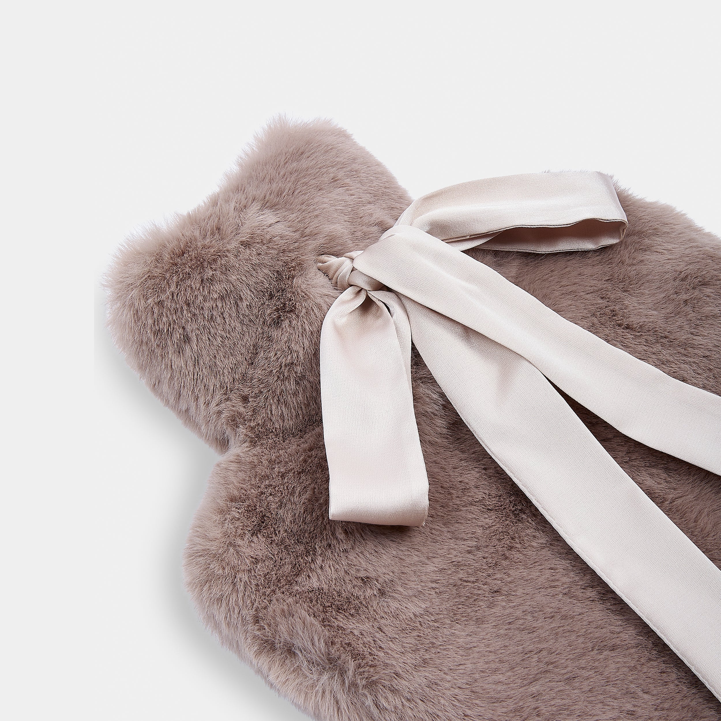 Faux Fur Hot Water Bottle | Faux Fur Hot Water Bottle - Mink