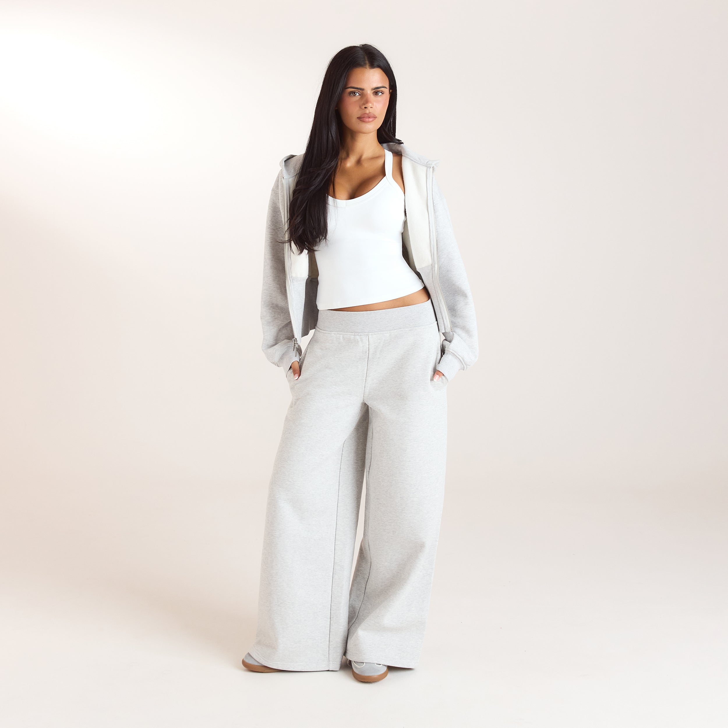 Straight-Leg Joggers | Straight-Leg Joggers - Grey