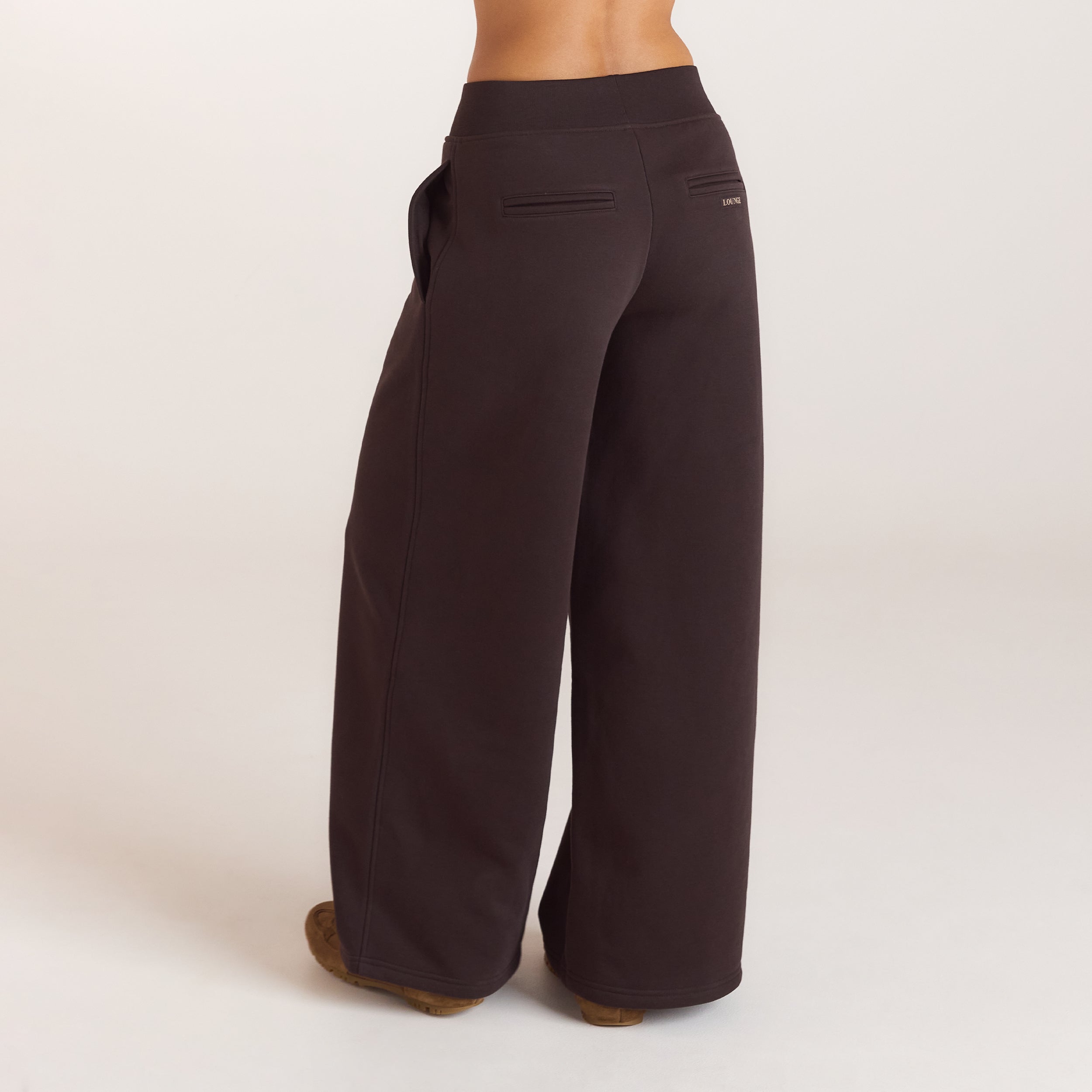 Straight-Leg Joggers | Straight-Leg Joggers - Dark Chocolate