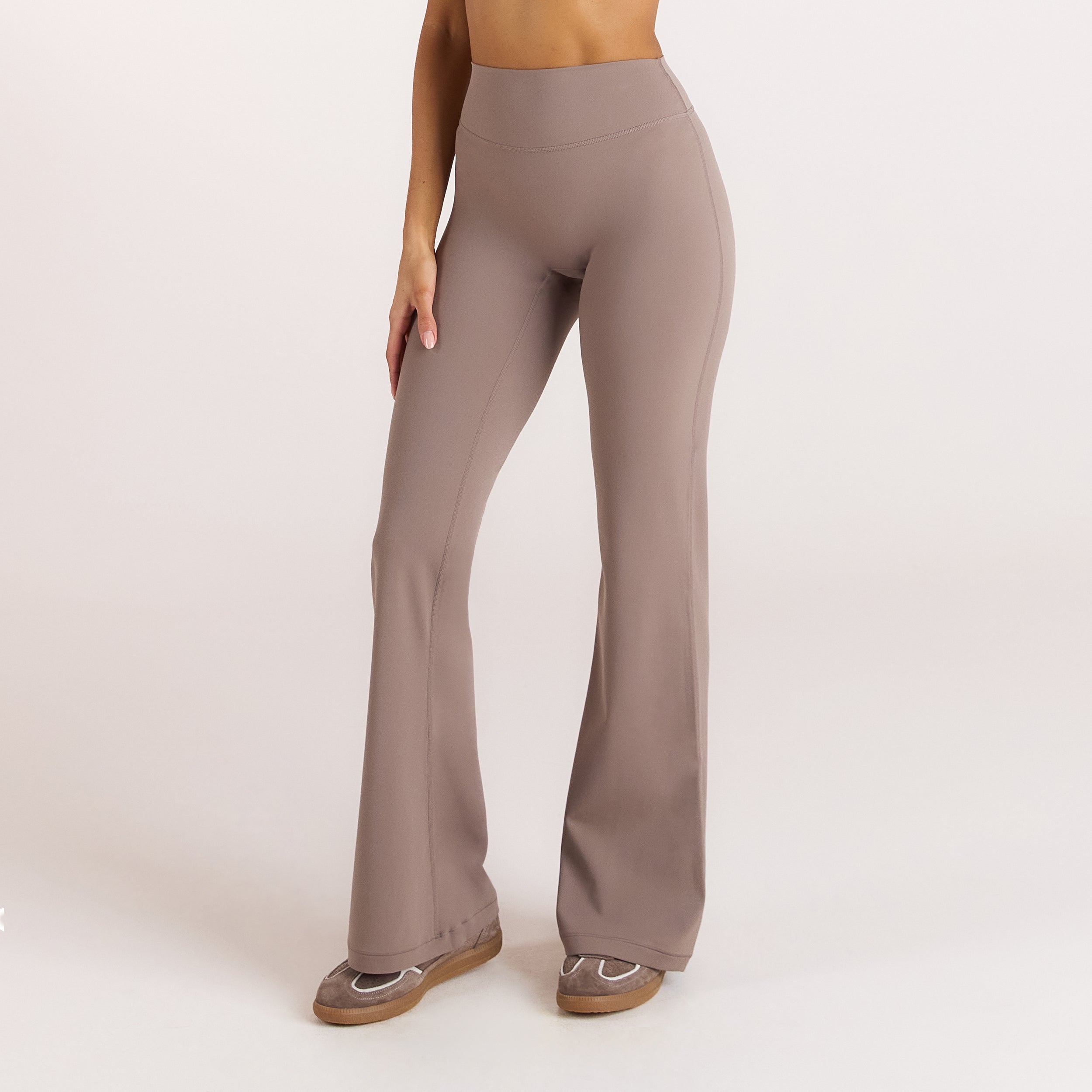 ContourSoft Flared Leggings - Mushroom alternate