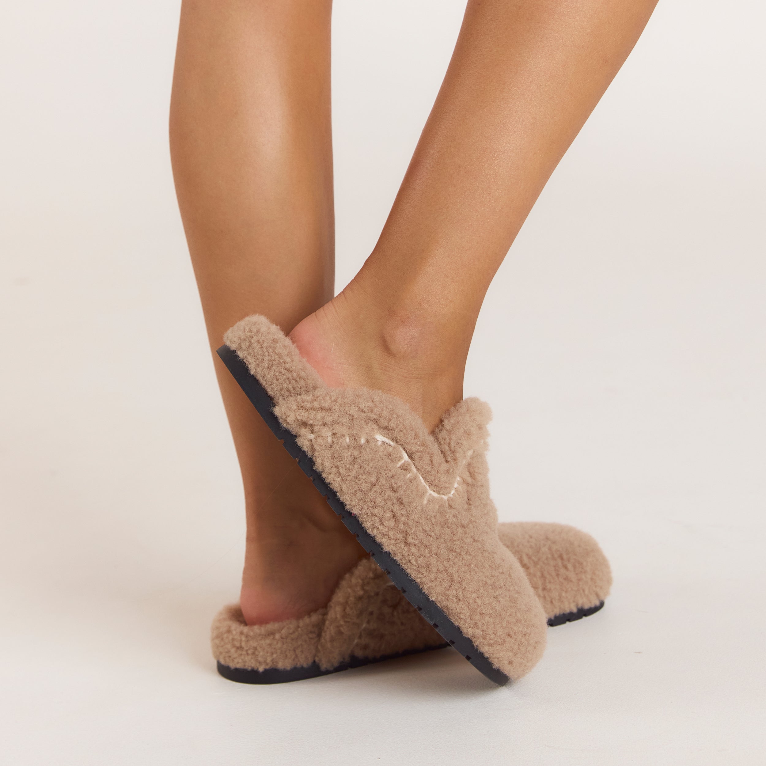 Anya Mule Slippers | Anya Mule Slippers - Mink