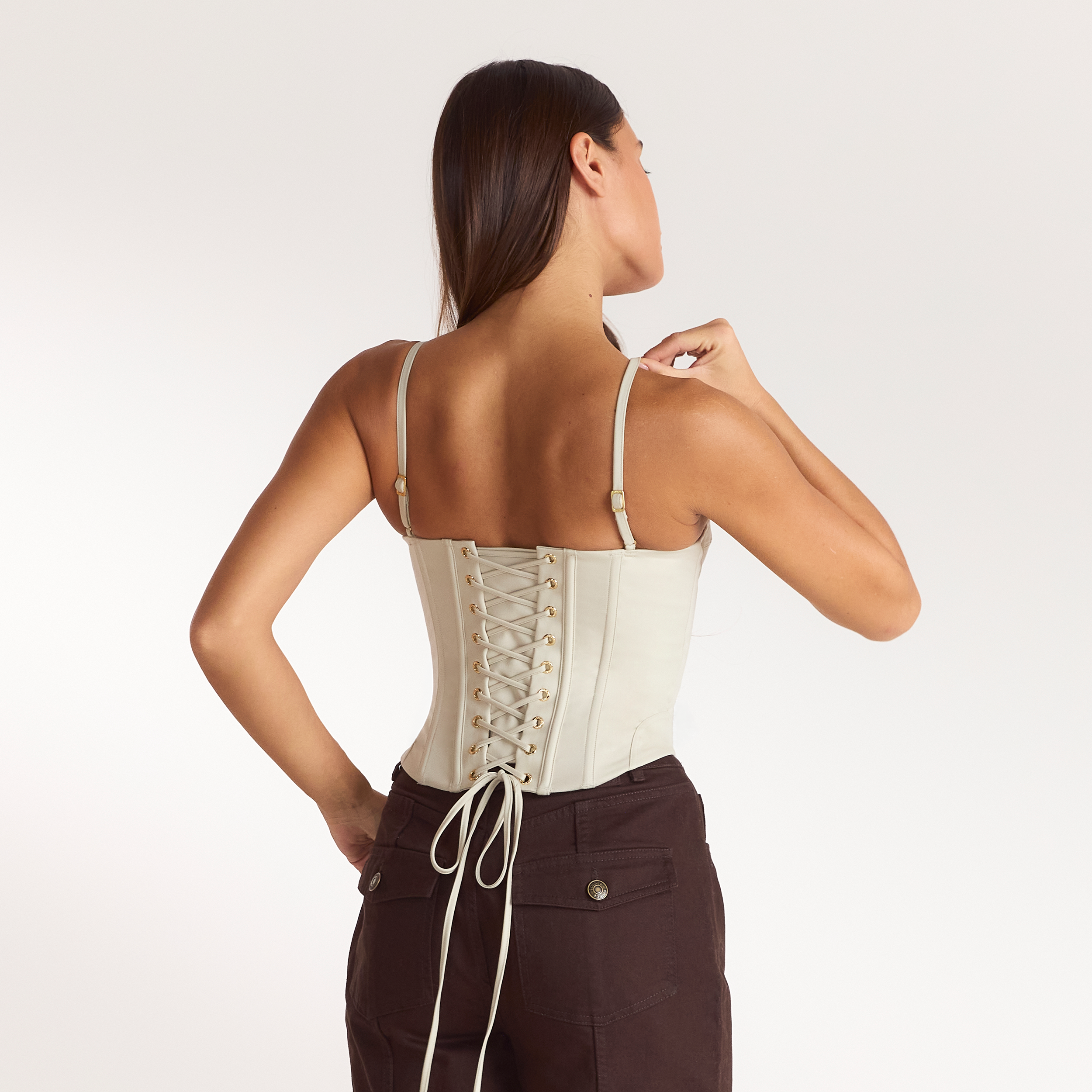 Sculpt Corset Top | Sculpt Corset Top - Stone