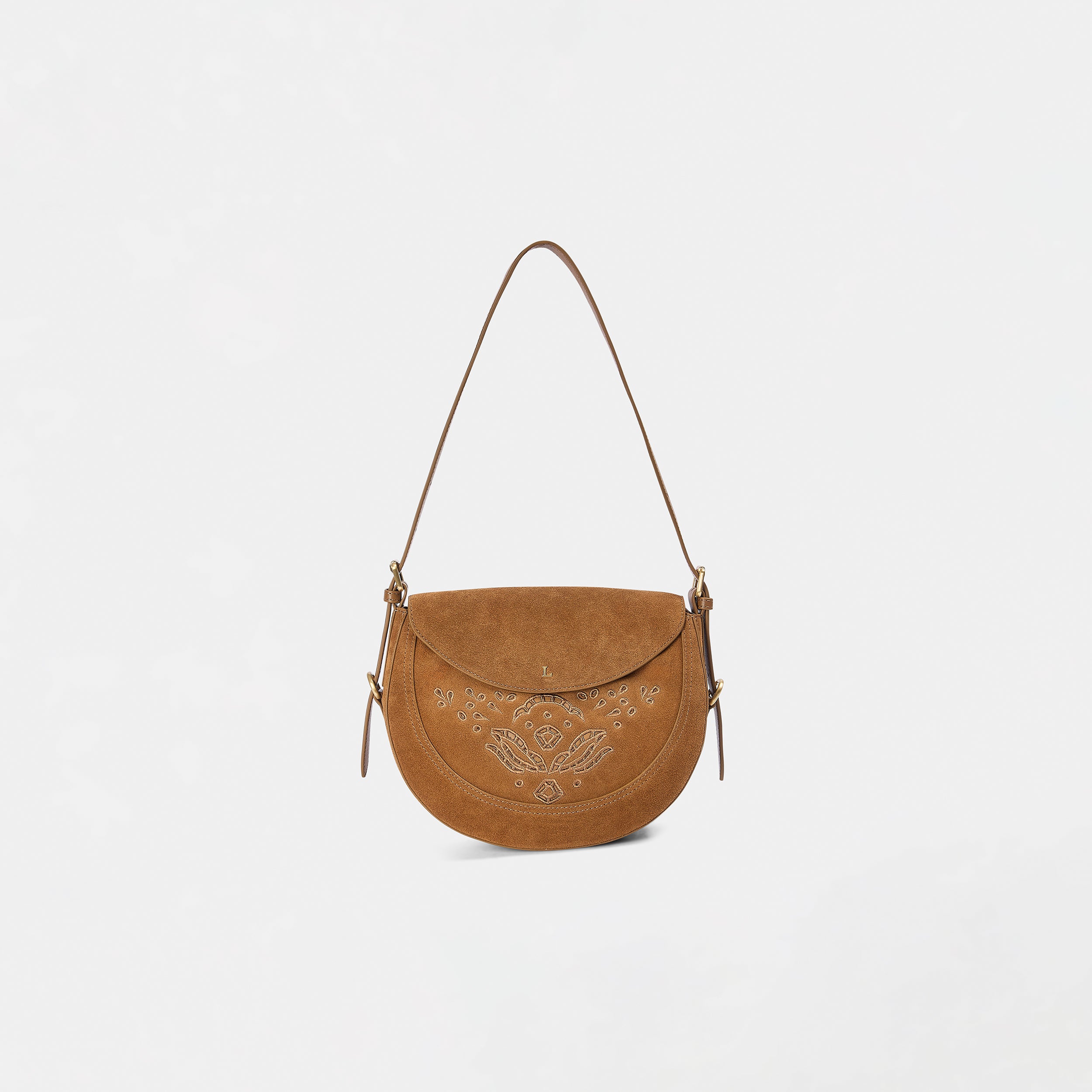 Talia Saddle Bag - Brown alternate