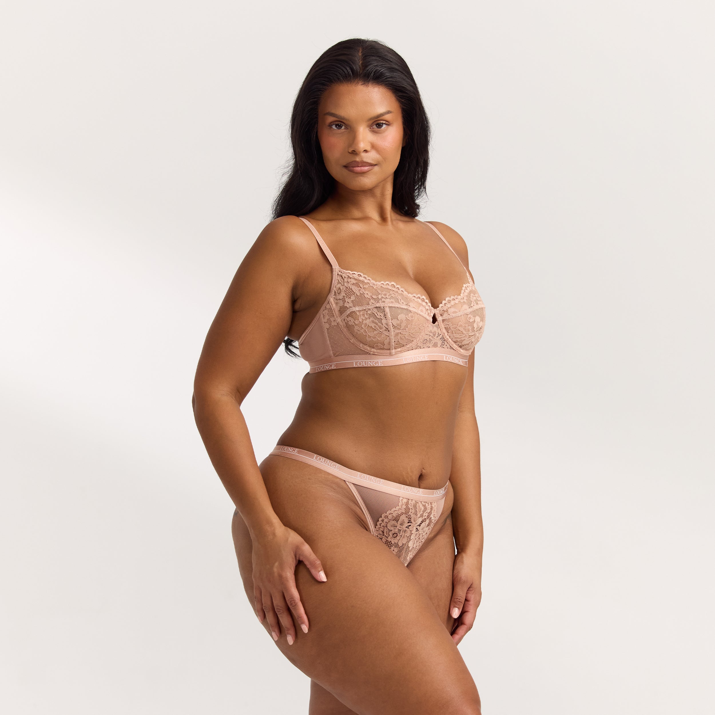 Blossom Balcony Bra | Blossom Balcony Bra - Dusty Rose