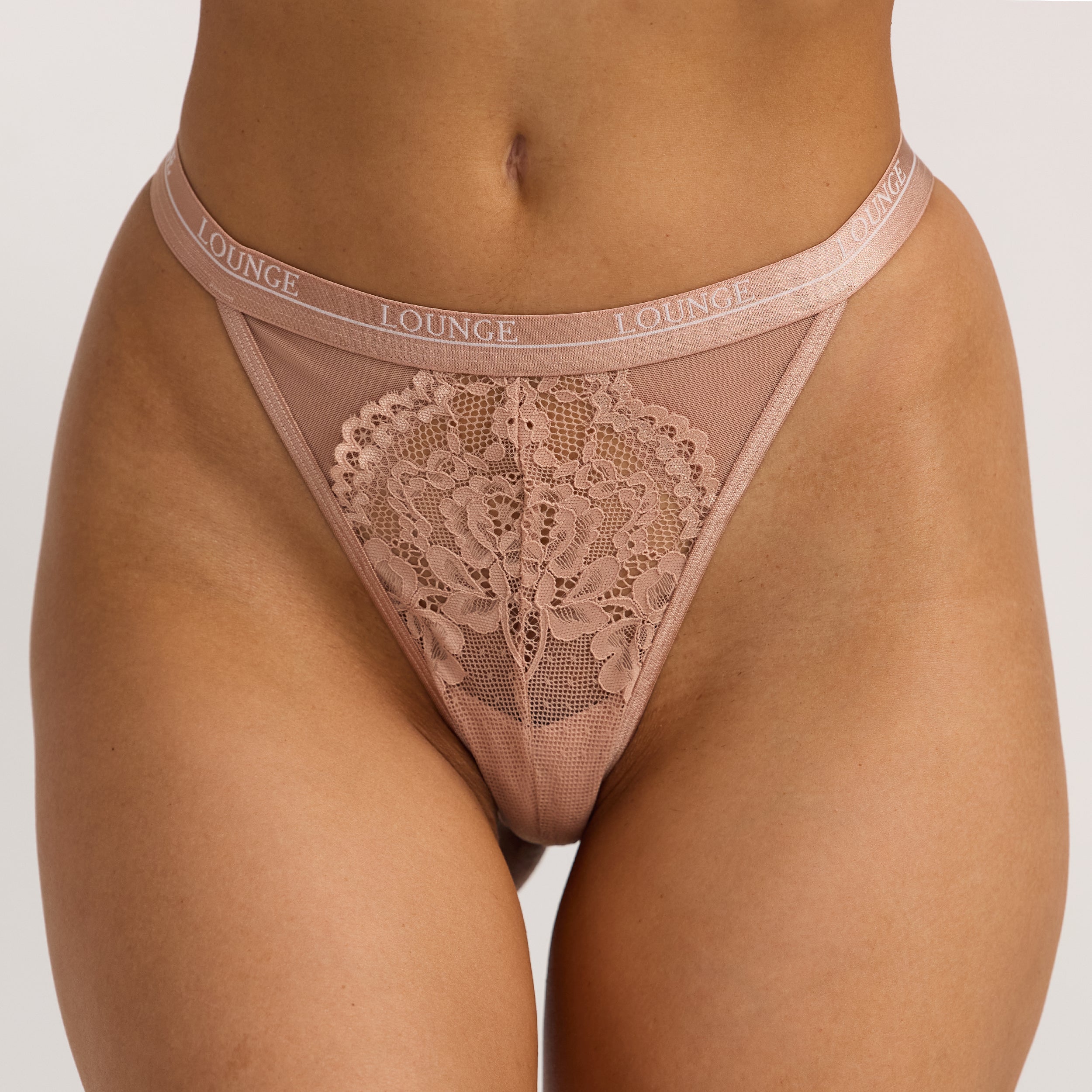 Blossom Thong | Blossom Thong - Dusty Rose