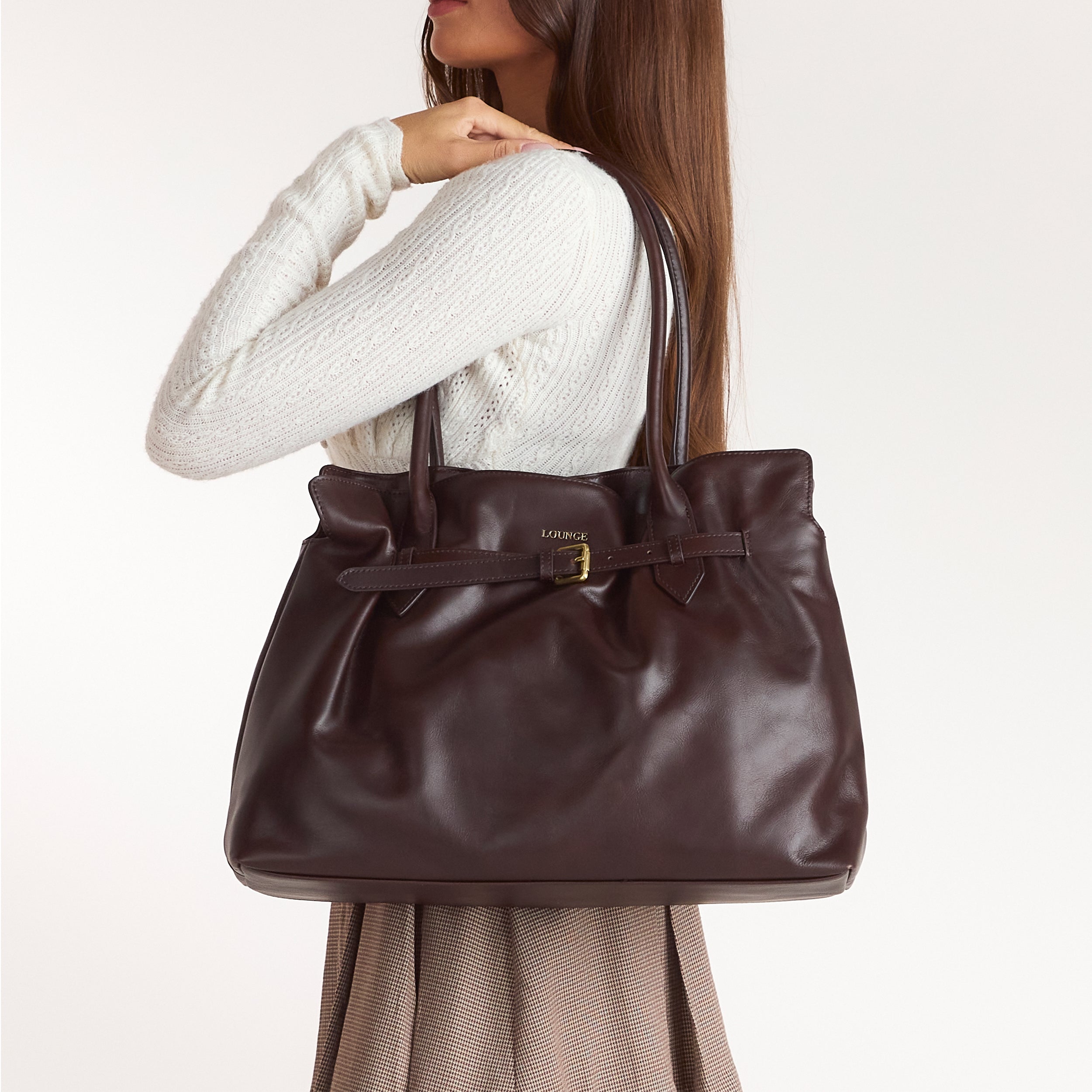 Issie Tote Bag | Issie Tote Bag - Cocoa