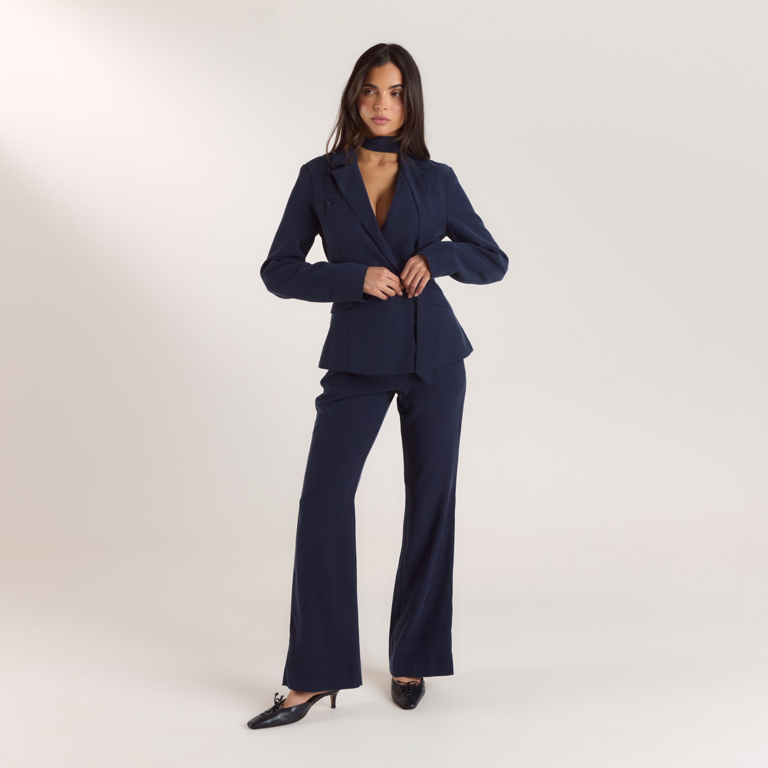 Multiway Fitted Blazer | Multiway Fitted Blazer - Navy