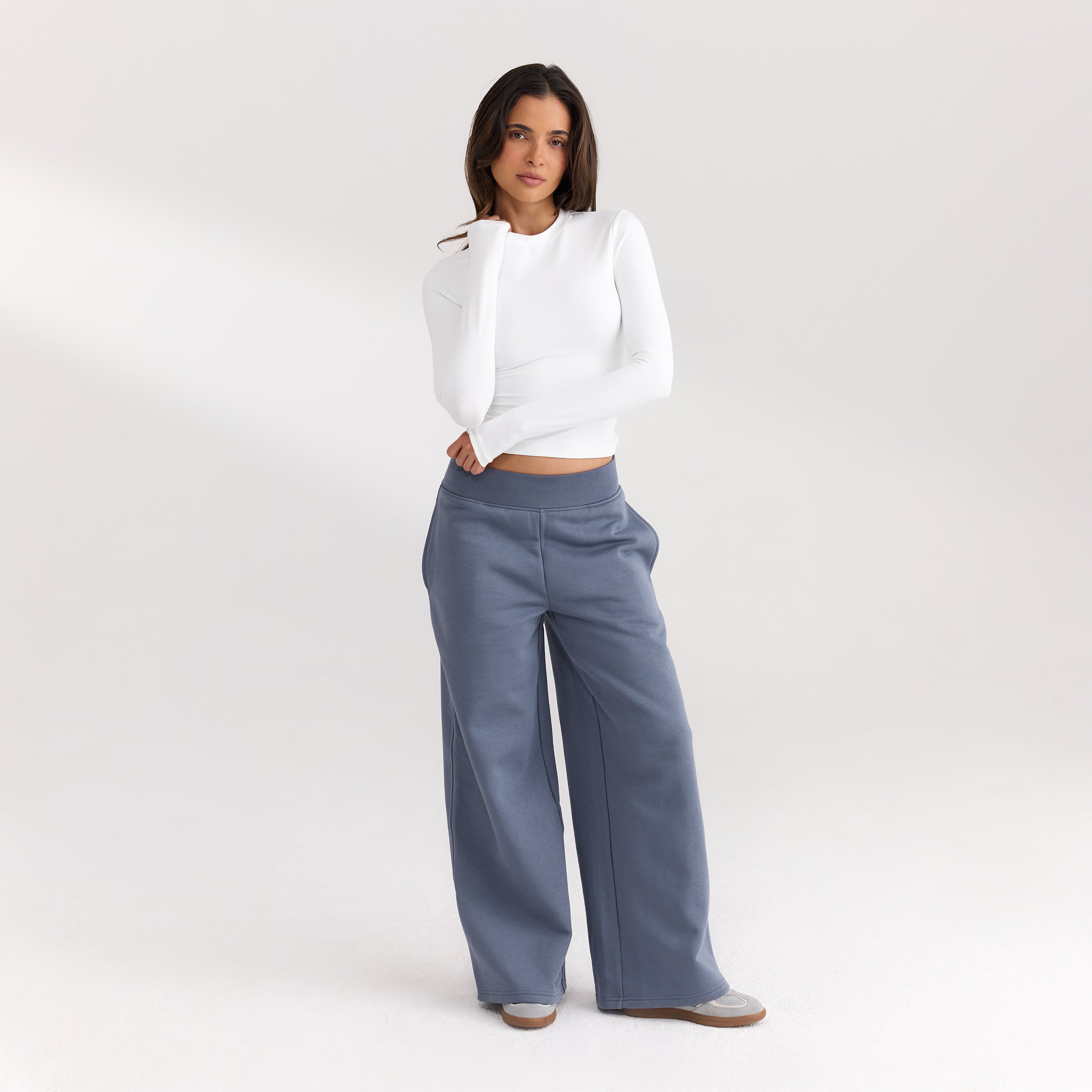 ContourSoft™ Long-Sleeve Top | ContourSoft™ Long-Sleeve Top - White