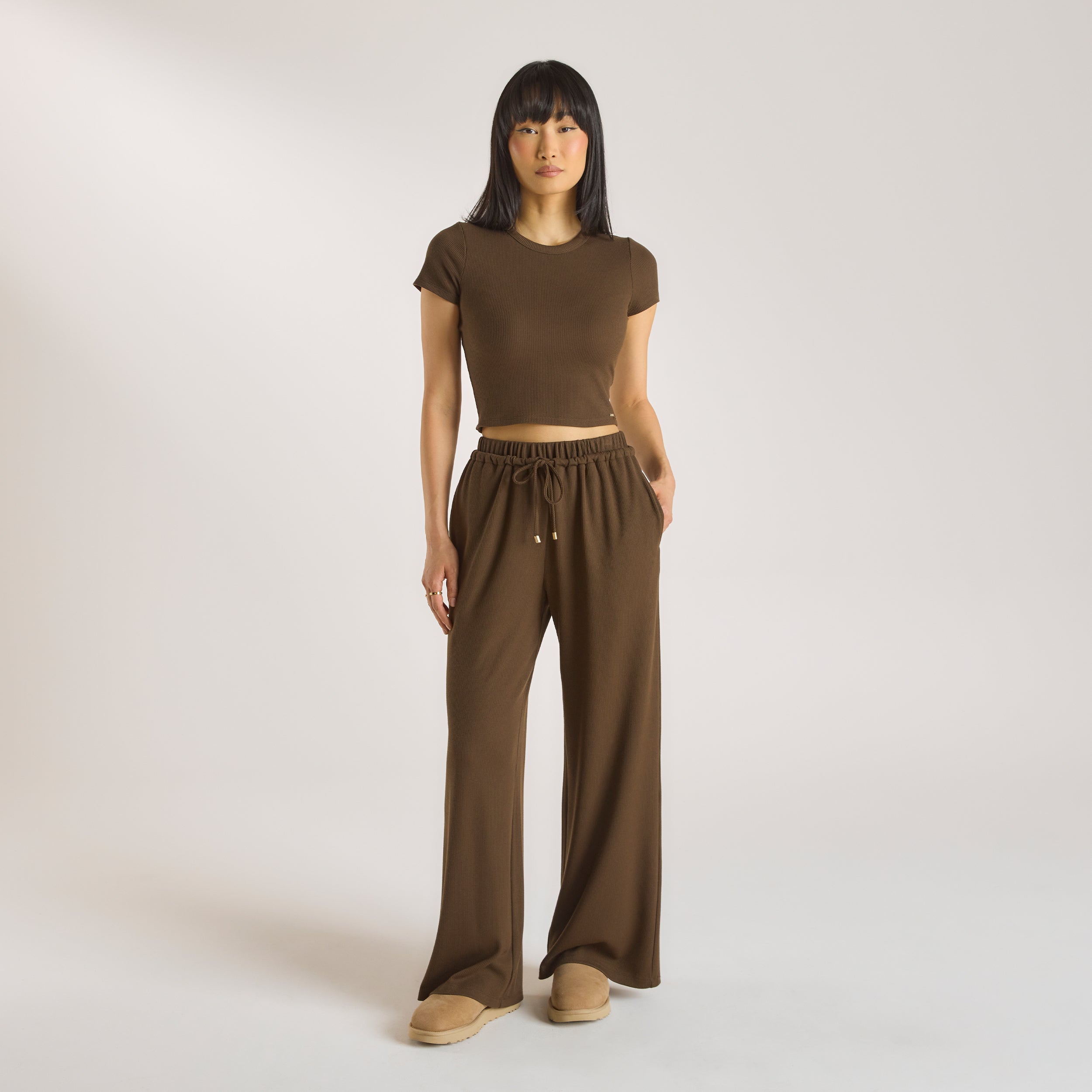 Waffle Baby Tee  | Waffle Baby Tee - Chocolate