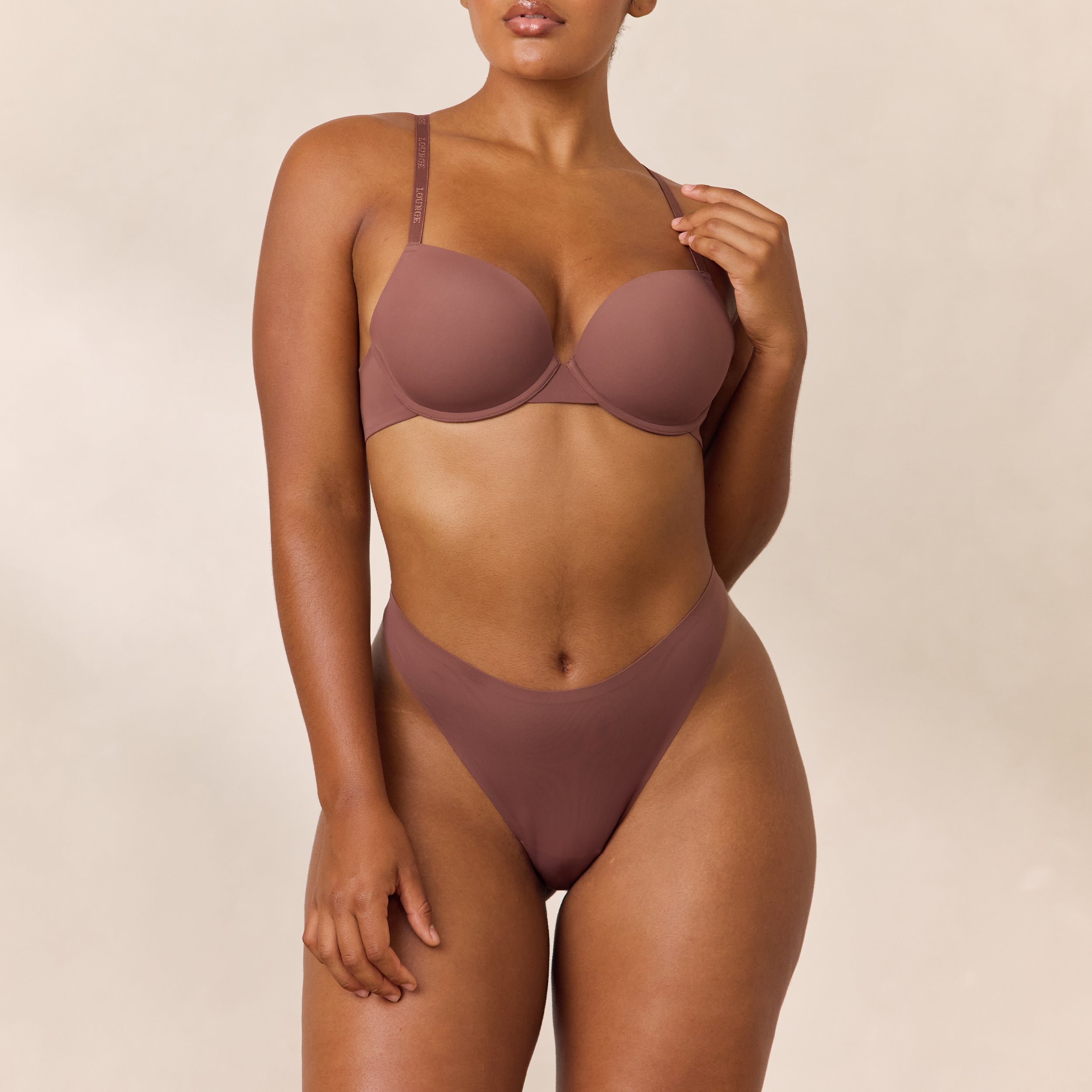 Invisible Form T-Shirt Bra | Amber, 36D/L