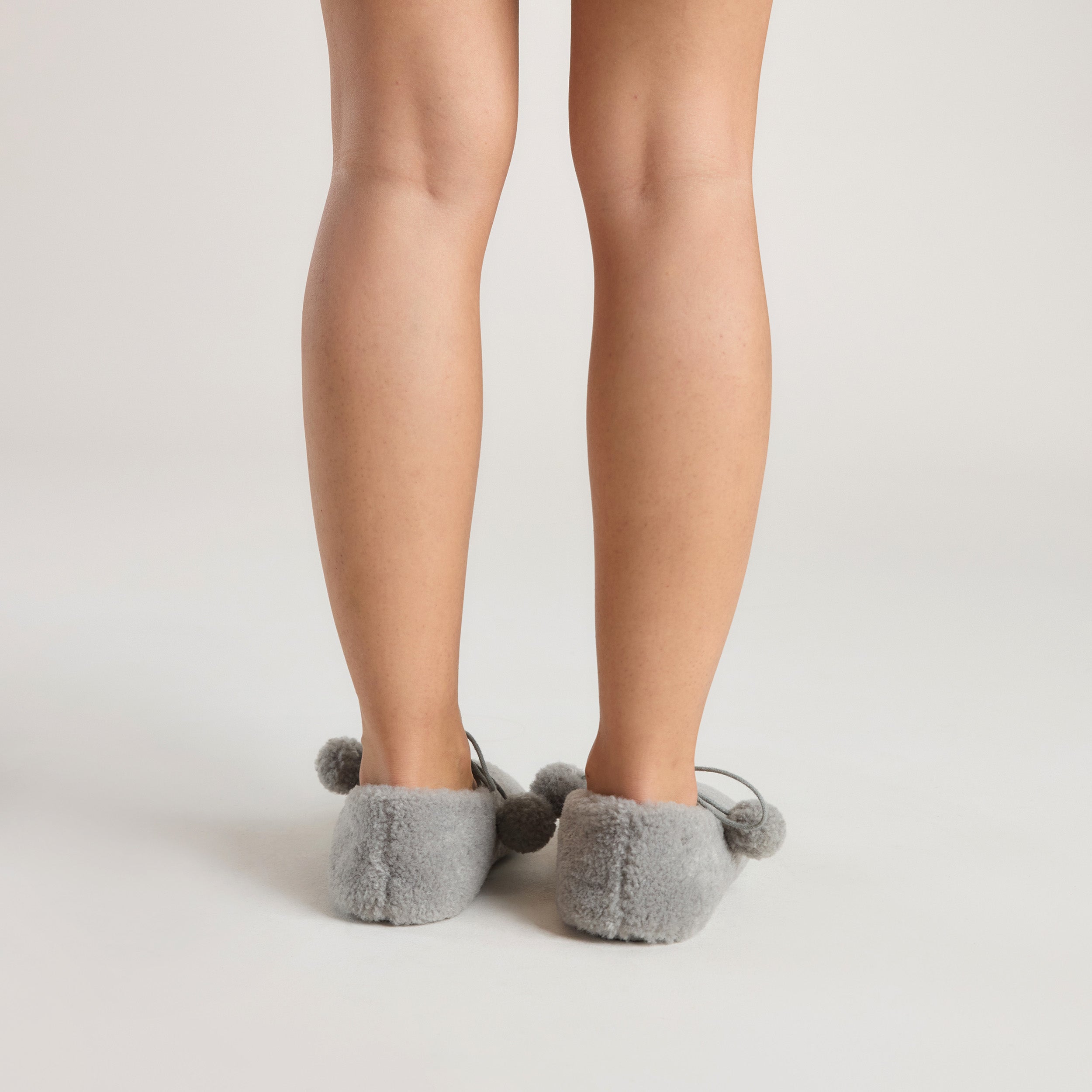 Poppy Ballet Slippers | Poppy Ballet Slippers - Grey