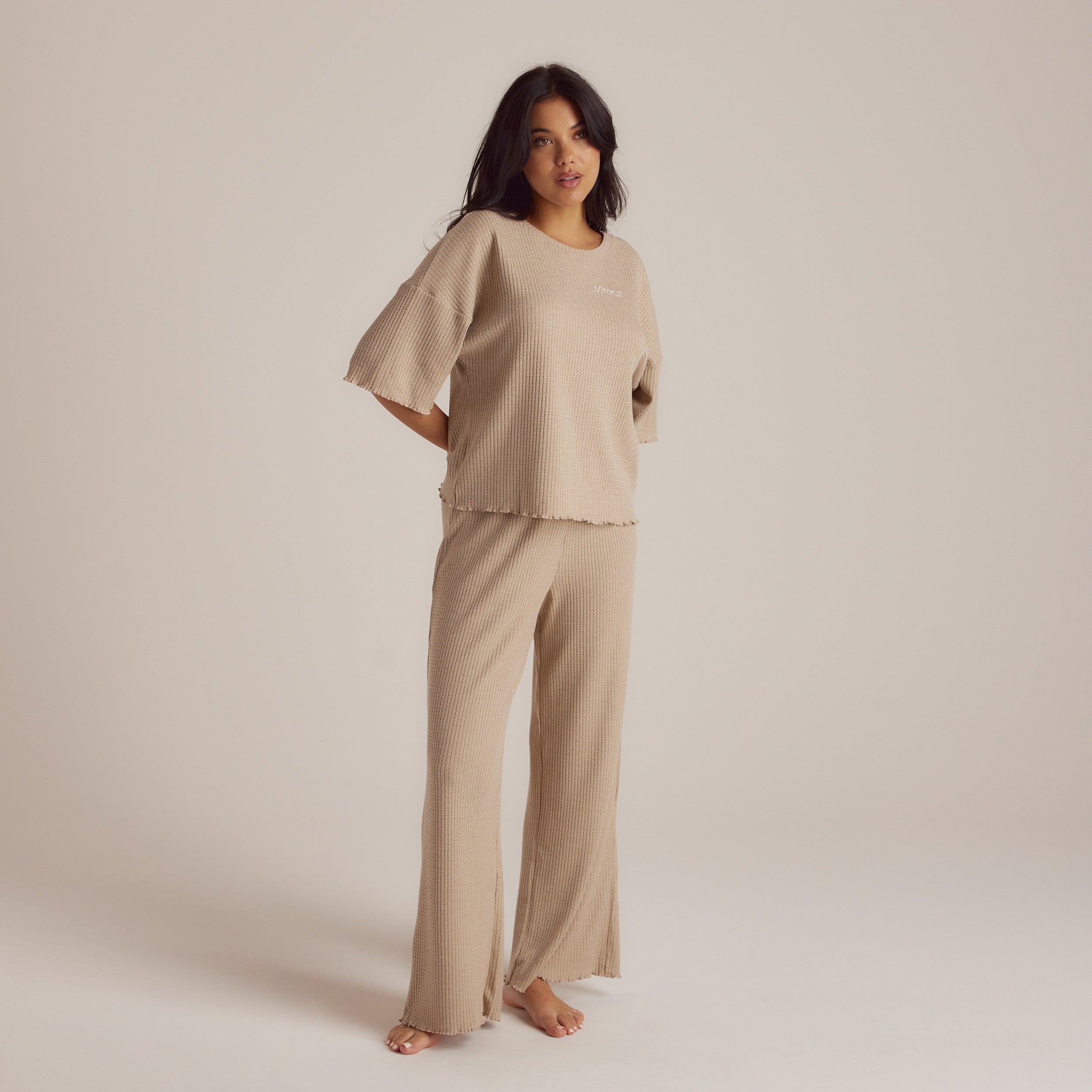 Soft Waffle Pajama Top | Imaani, S