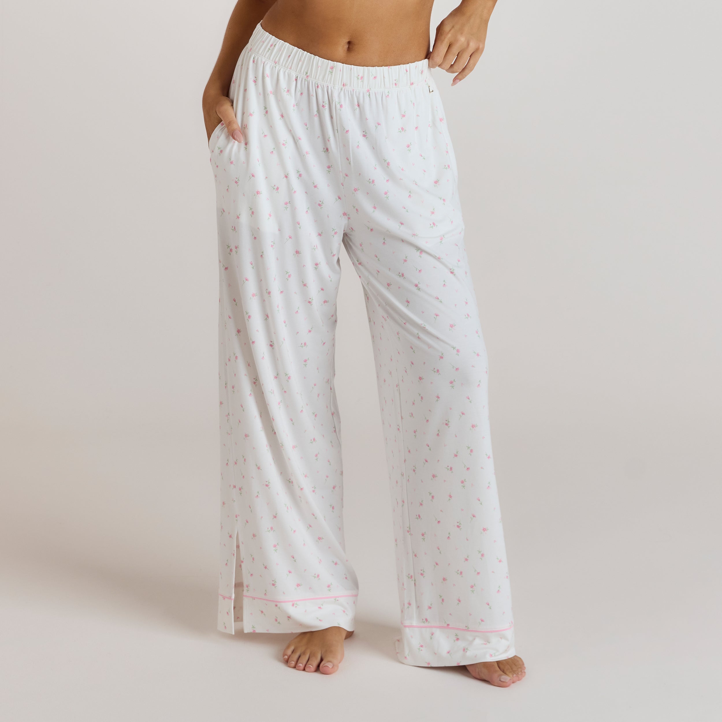 Modal Pajama Pants | Modal Pajama Pants - Floral Print