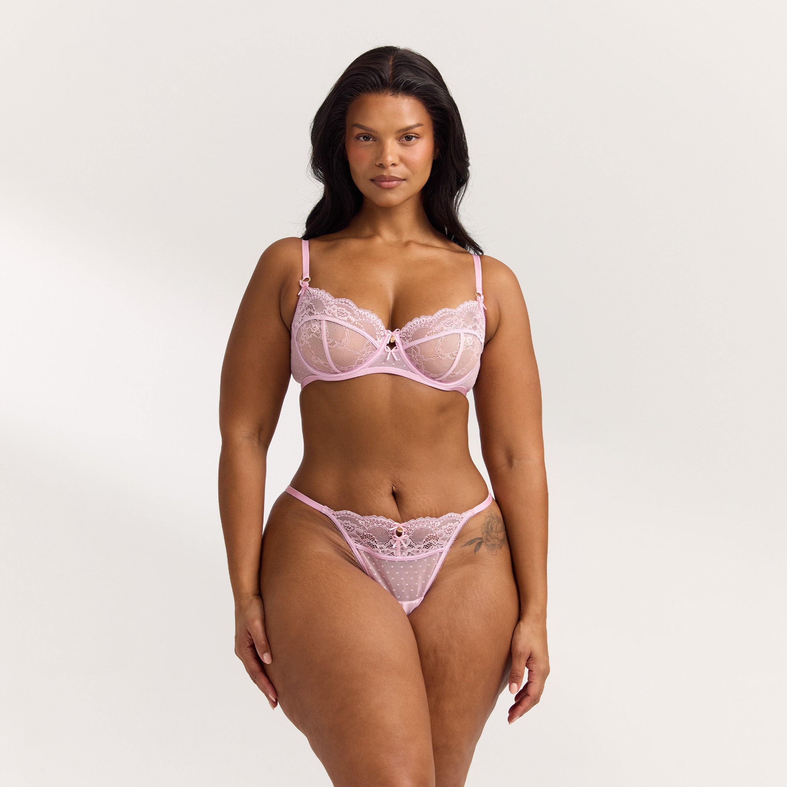 Adelyn Balcony Bra | Adelyn Balcony Bra - Pink