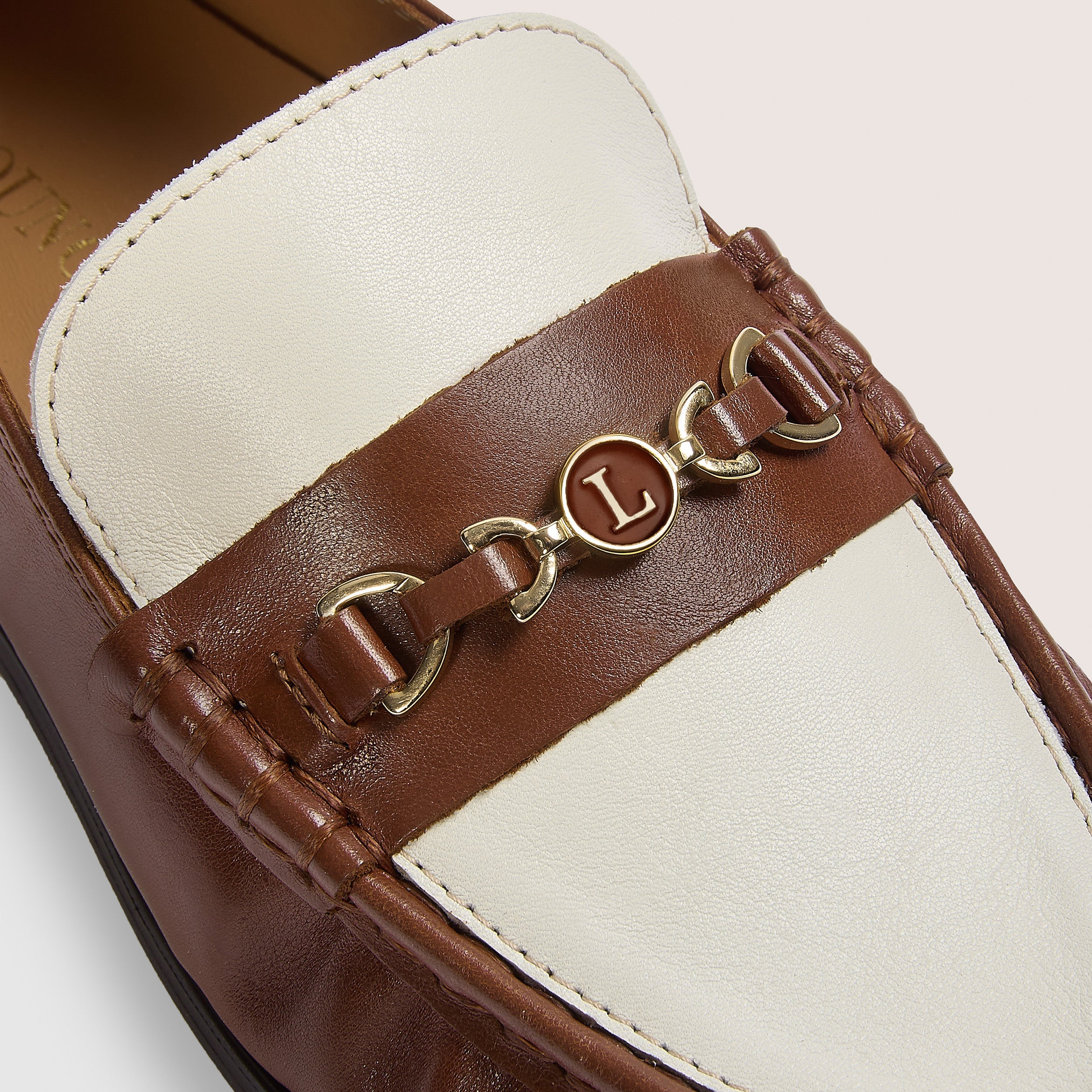 Agnes Loafers | Agnes Loafers - Tan/Cream