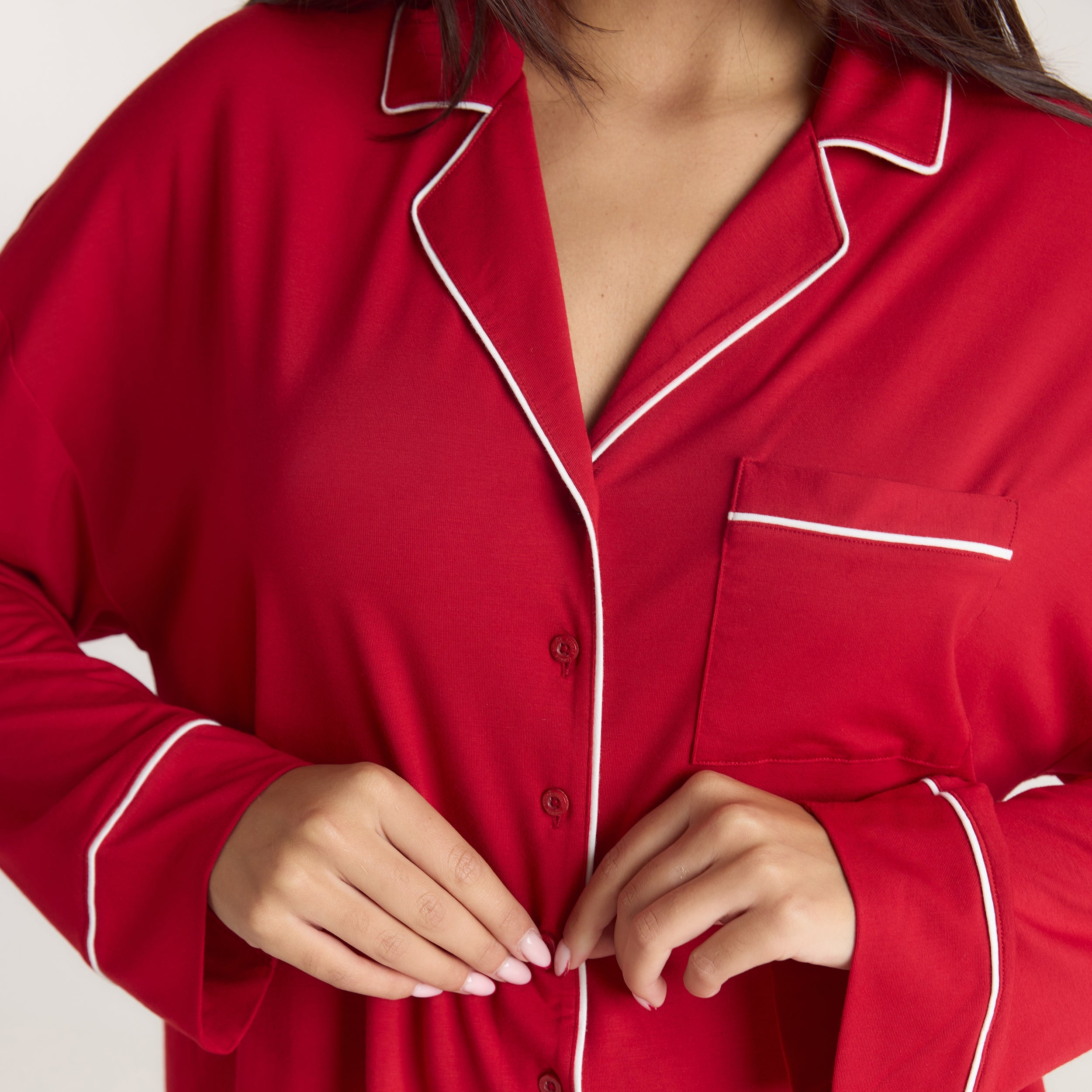 Alpine Dreams Pajama Shirt | Alpine Dreams Pajama Shirt - Red