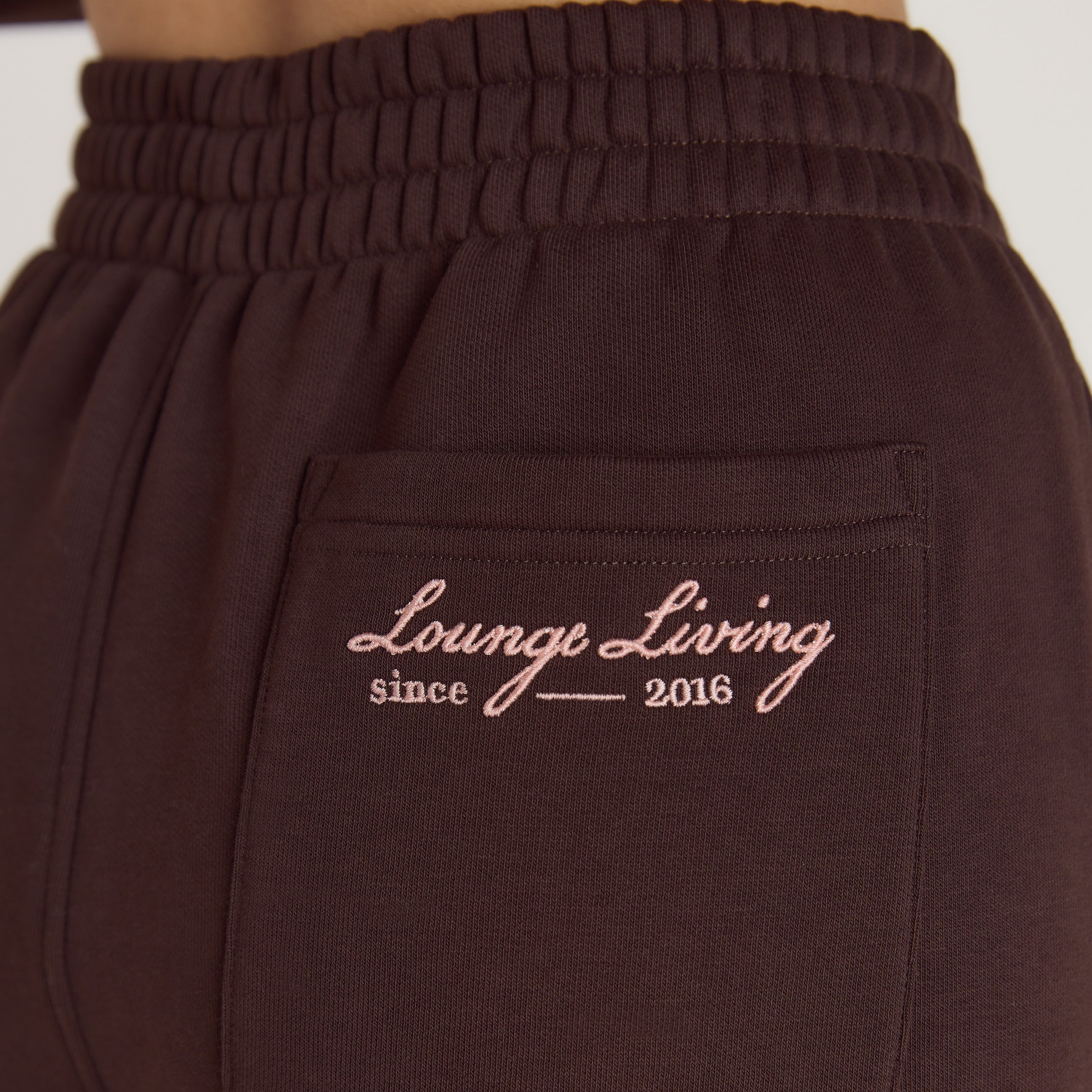 Lounge Living Straight-Leg Joggers | Lounge Living Straight-Leg Joggers - Chocolate