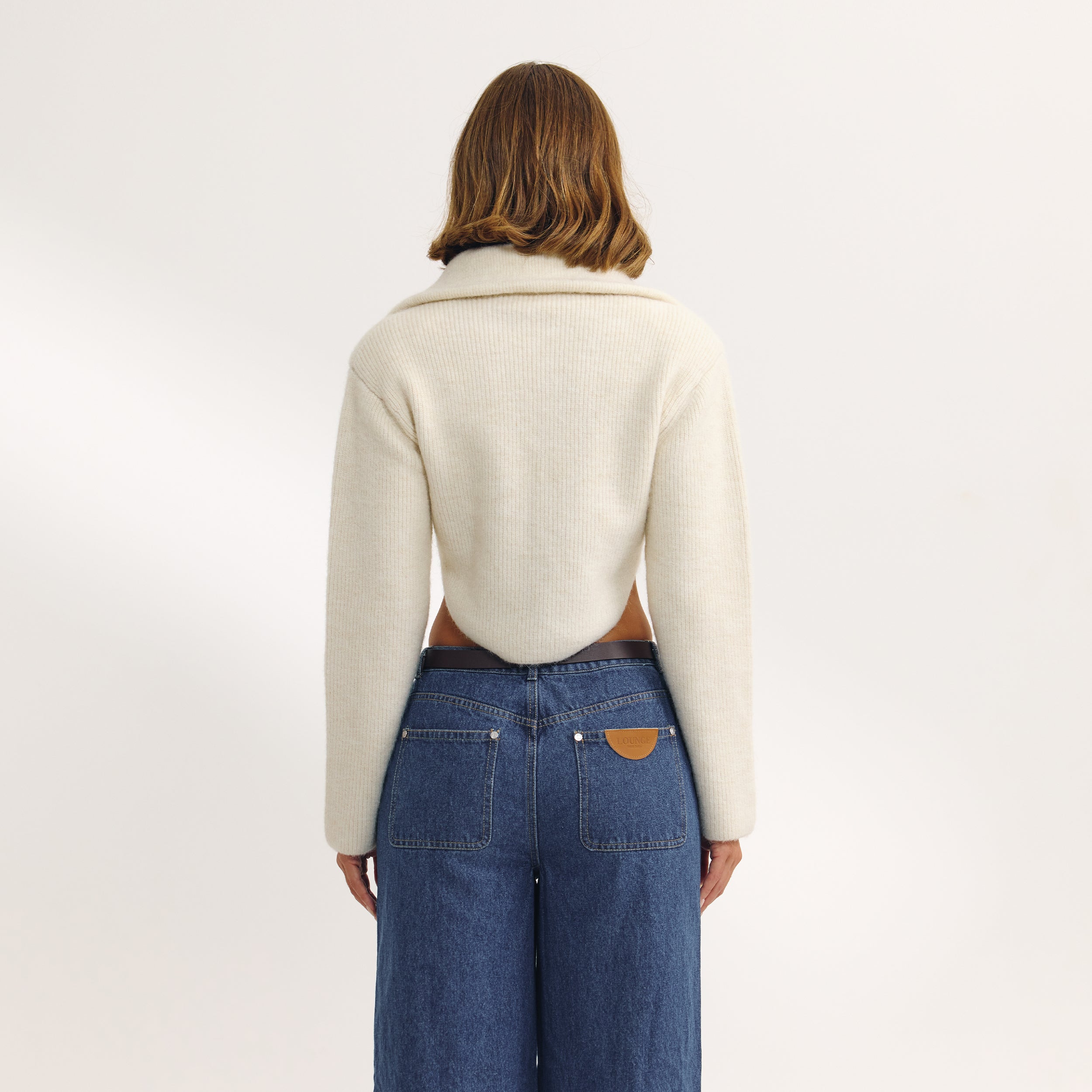 Structured Knitted Jacket | Structured Knitted Jacket - Cream