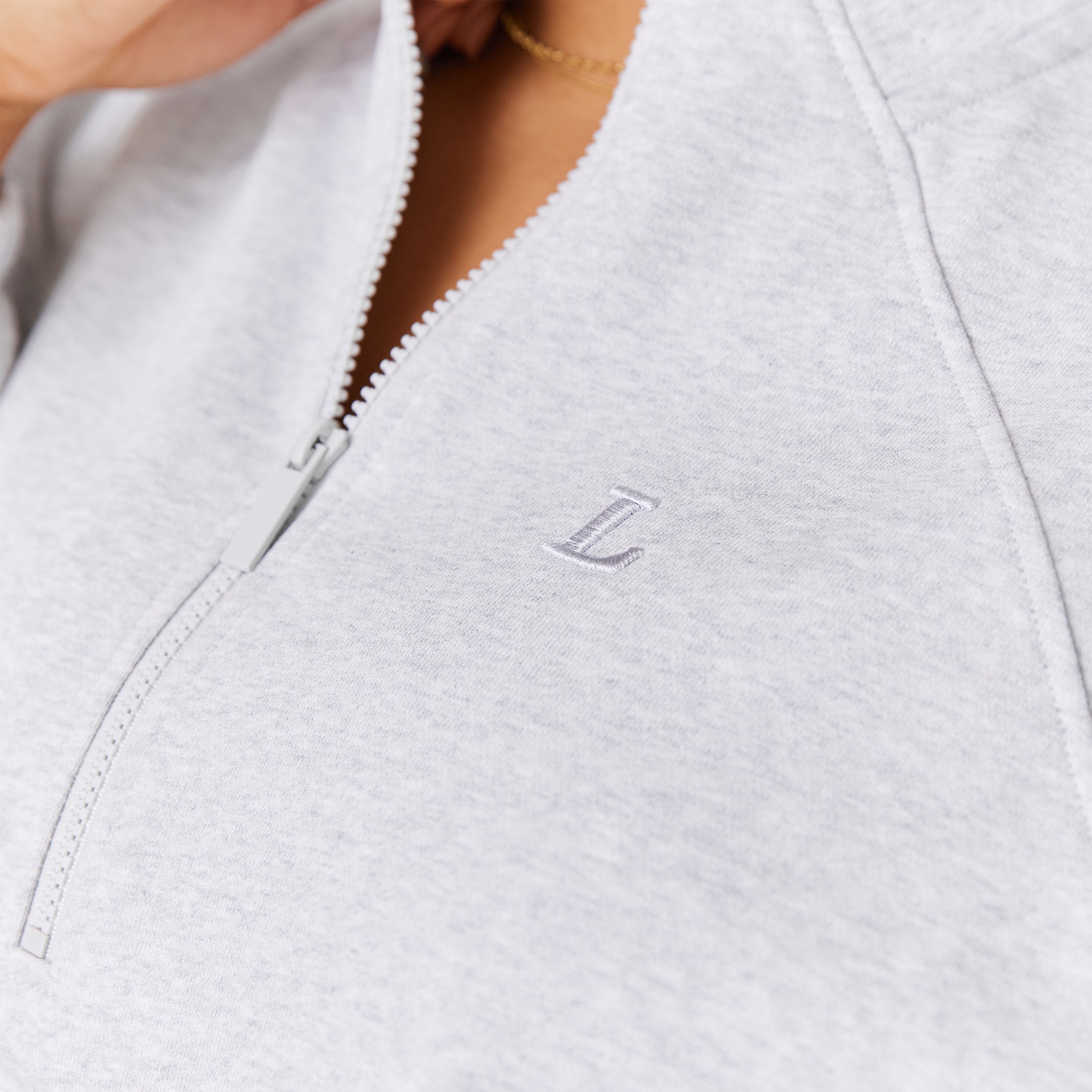 Varsity Quarter Zip Sweater | Amber, M