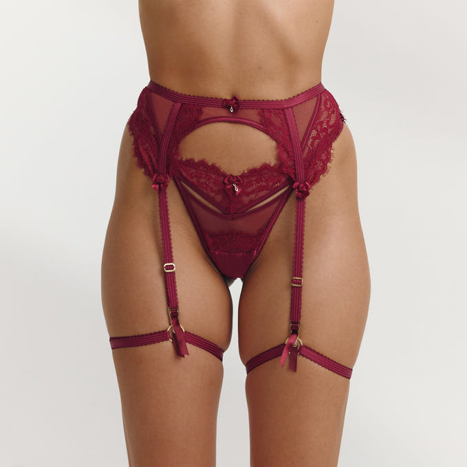 Marcelina Intimates Bra (Set) - Berry Marcelina Intimates Bra (Set) - Berry