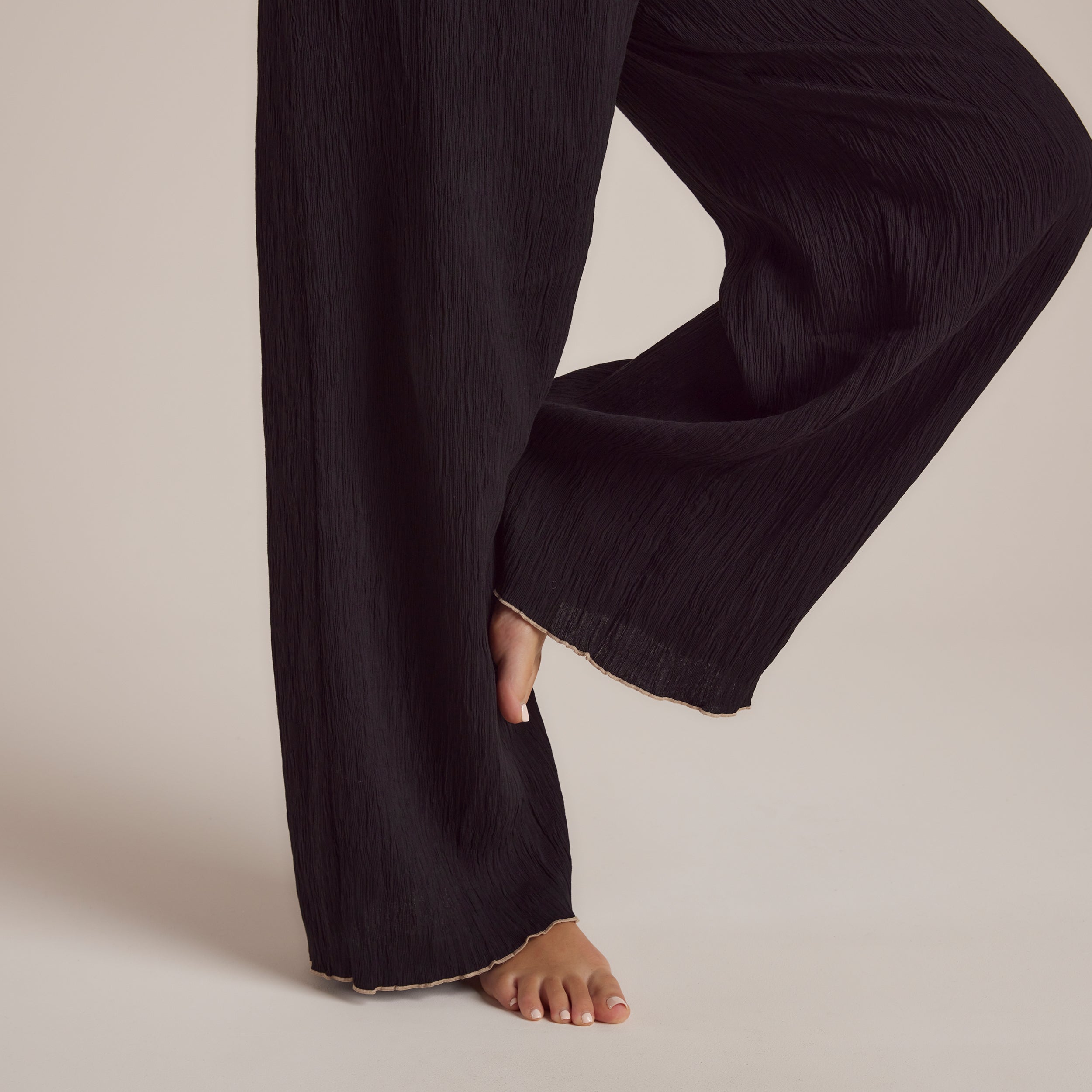 Crinkle Pajama Pants | Imaani, S