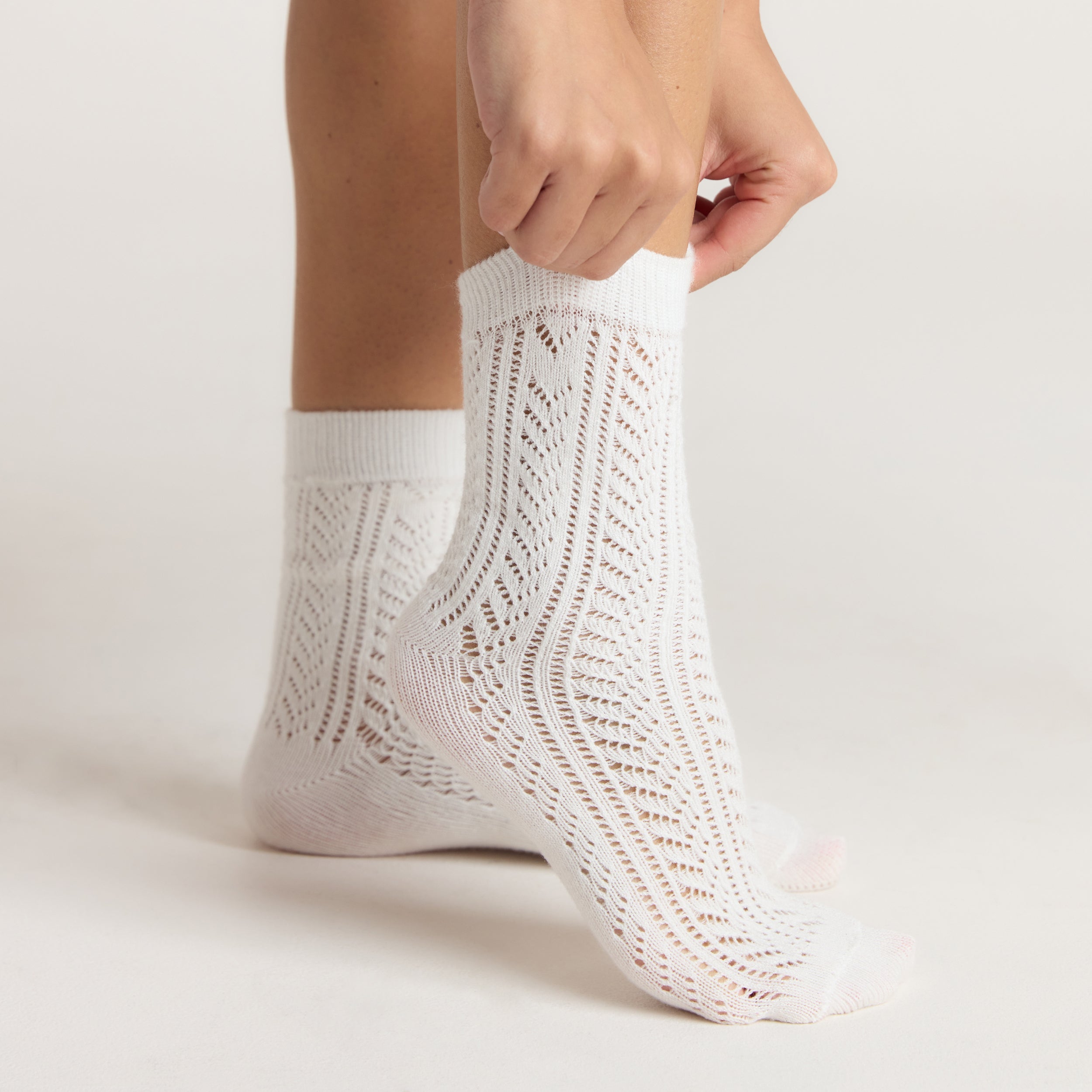 Pointelle Socks (3-Pack) | Pointelle Socks (3-Pack) - Multi
