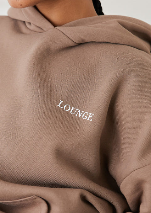Essential Oversized Hoodie - Coffee – Lounge Underwear
