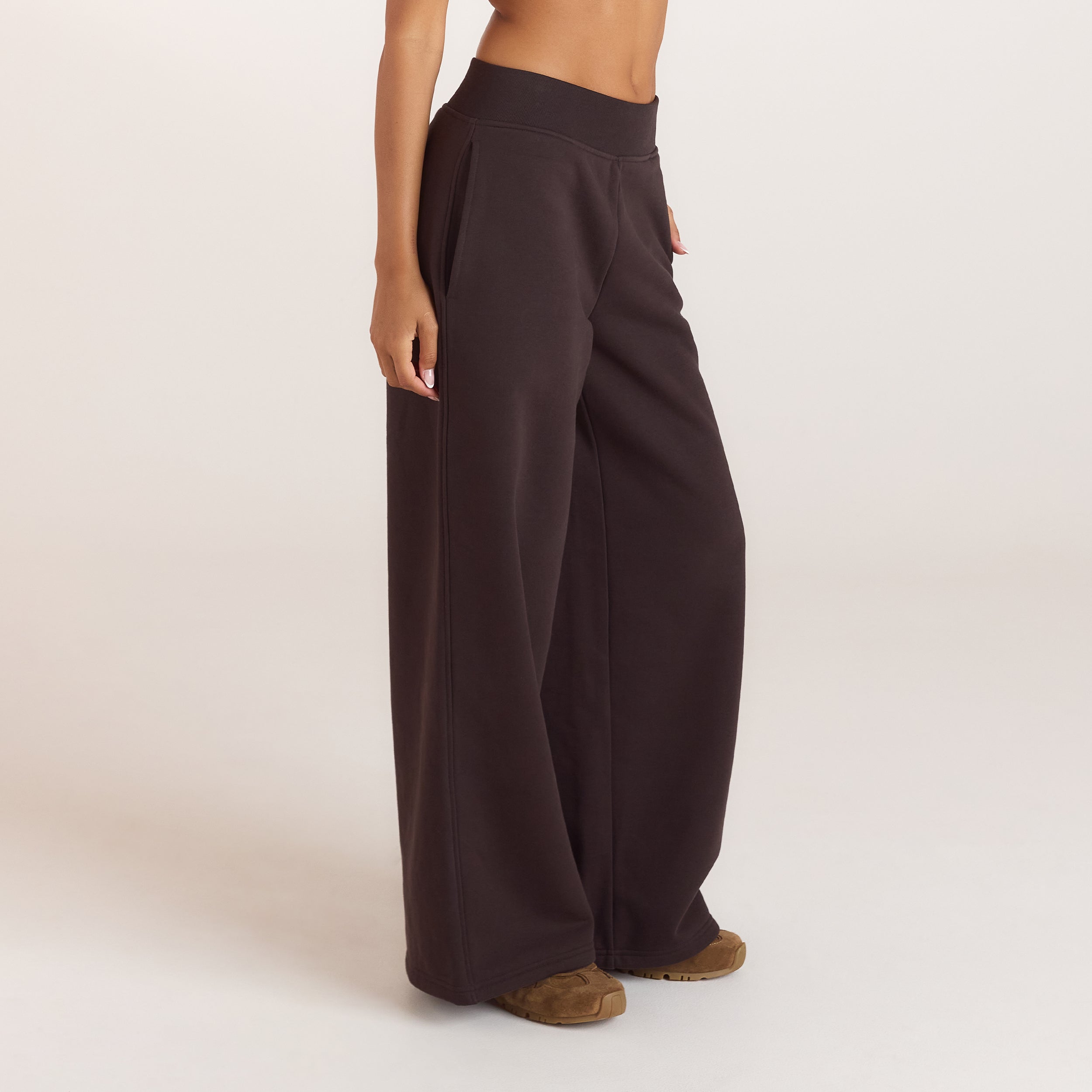 Straight-Leg Joggers | Straight-Leg Joggers - Dark Chocolate