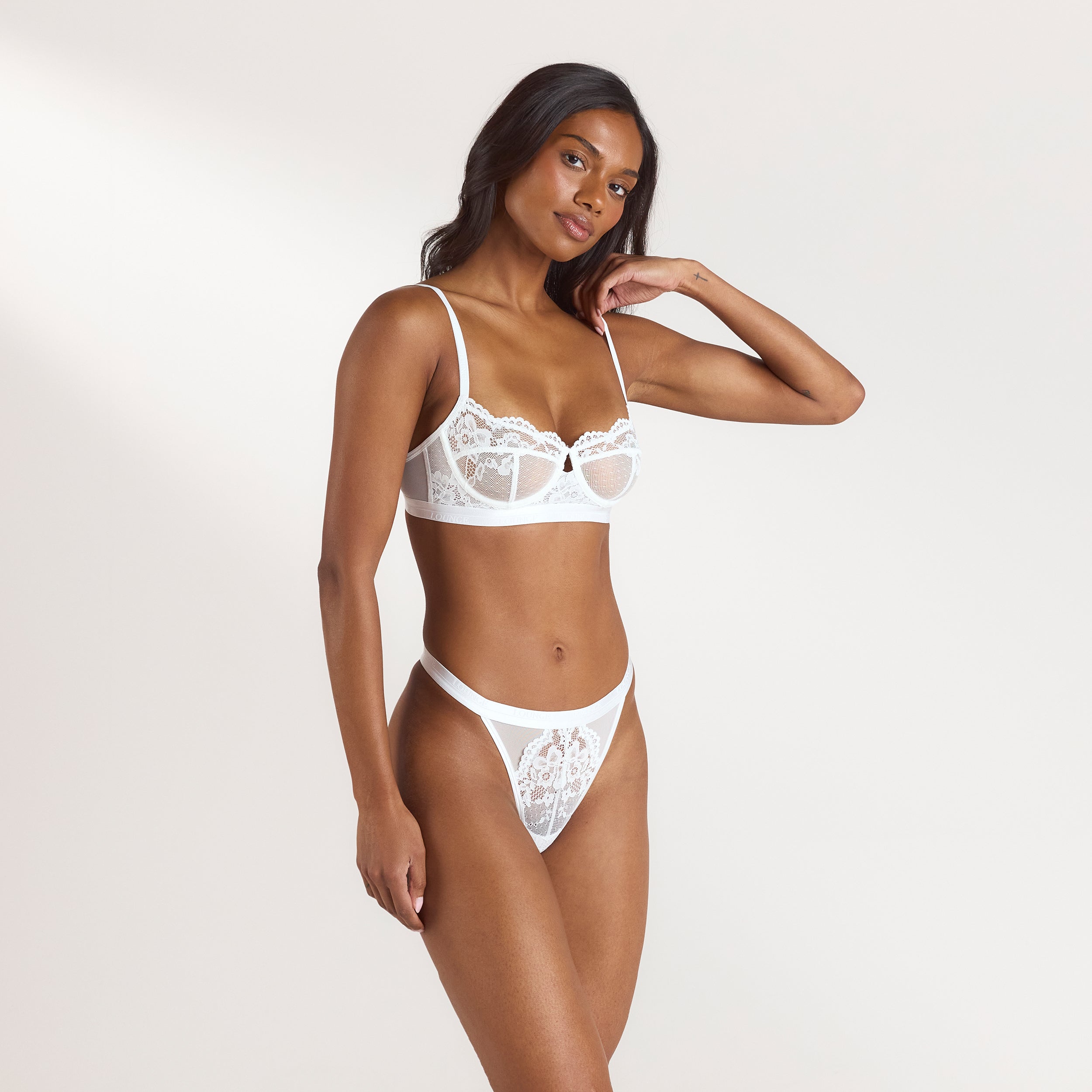 Blossom Balcony Bra | Blossom Balcony Bra - White
